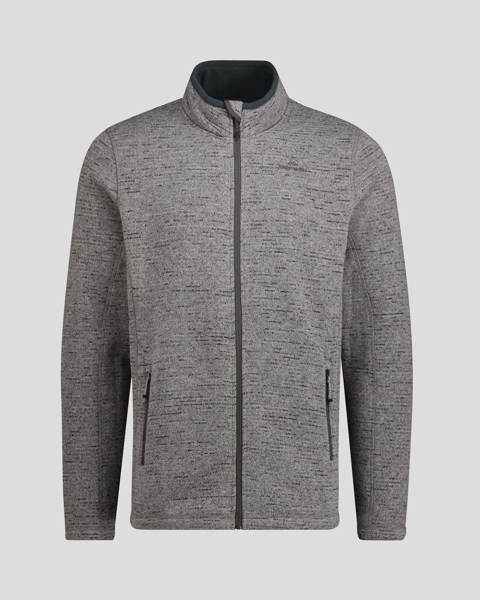 Men's Aikman Fleece Jacket - Steel Grey Marle | Warm & Comfortable Winter Outerwear for Outdoor Activities & Casual Wear