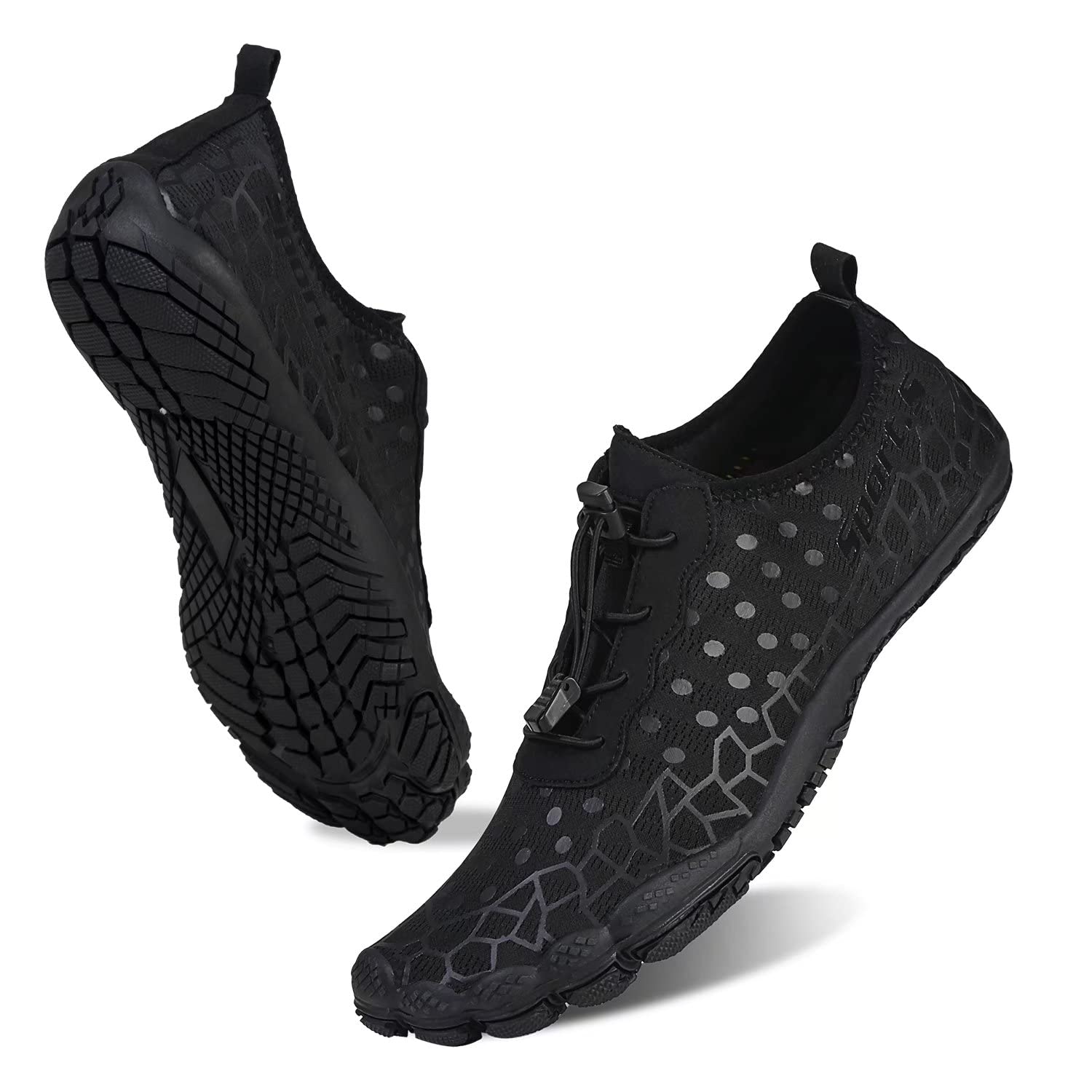 Men's & Women's Quick-Dry Water Shoes - Barefoot Swim & Aqua Socks for Beach, Surfing, Diving, Sports & Climbing | Lightweight & Comfortable for Water Activities
