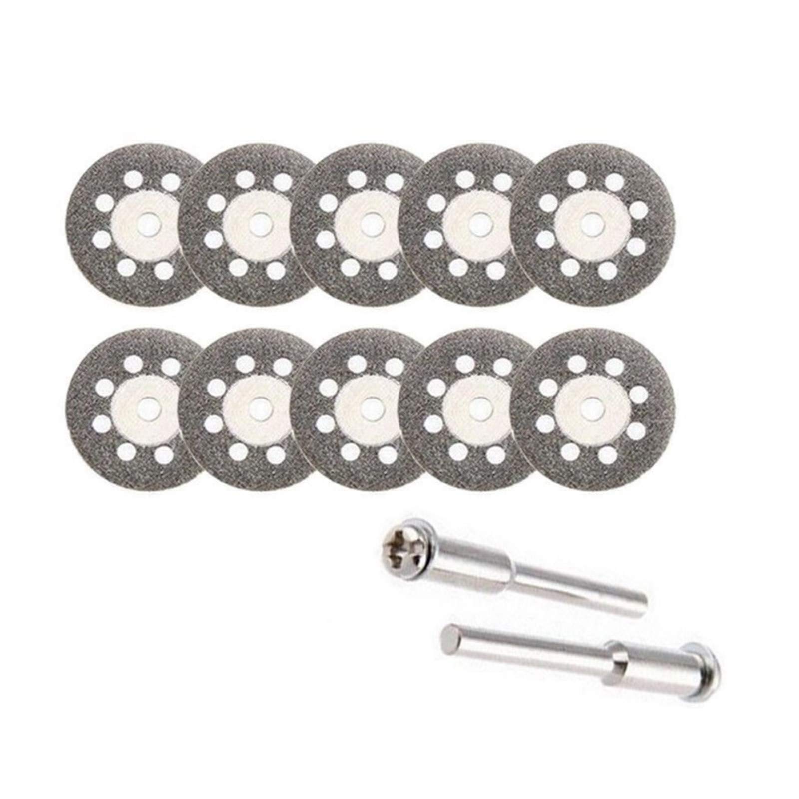 22mm Drill Blade Set - 10PC Sharpened Hole Saw with Emery Coating for Reciprocating Saw | Durable Cutting Tools for Wood, Metal & DIY Home Improvement Projects