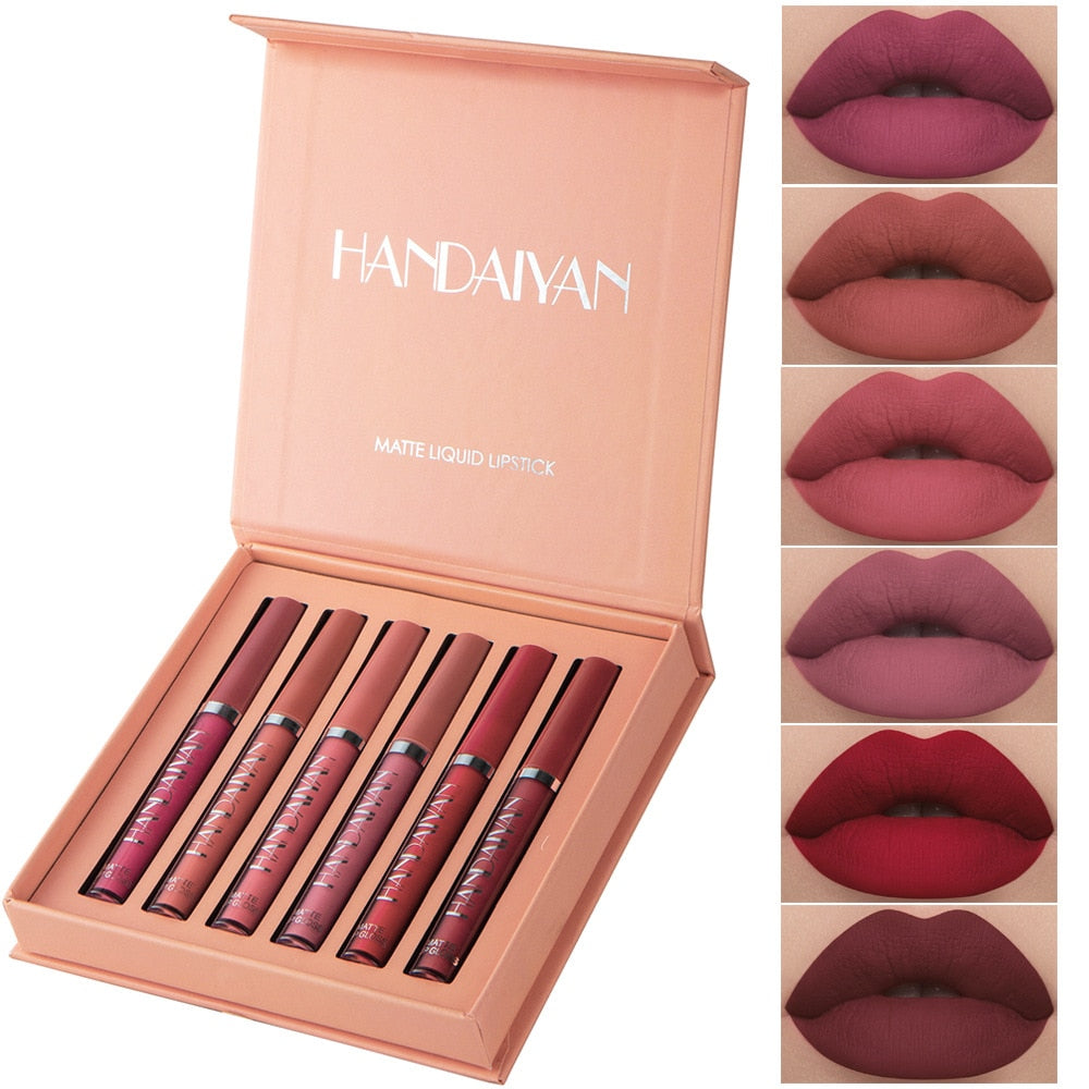 Velvet Matte Liquid Lipstick - Long Lasting, Highly Pigmented, Non-Drying - Perfect for Date Night, Parties & Everyday Wear