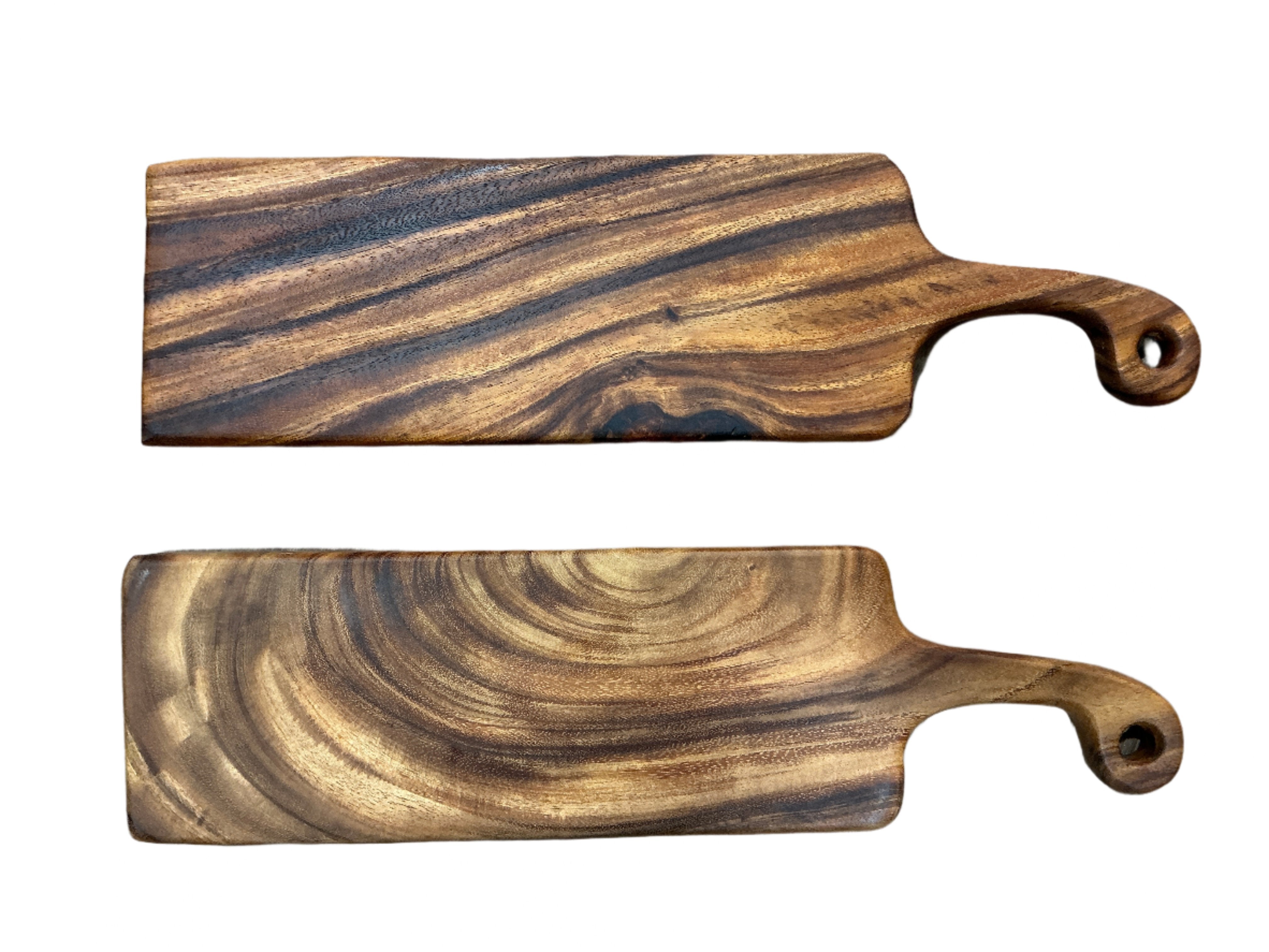 Premium Large Bread Board - Handcrafted East Indian Walnut Wood Cutting Board for Bread, Cheese & Charcuterie - Perfect for Kitchen, Dining & Entertaining