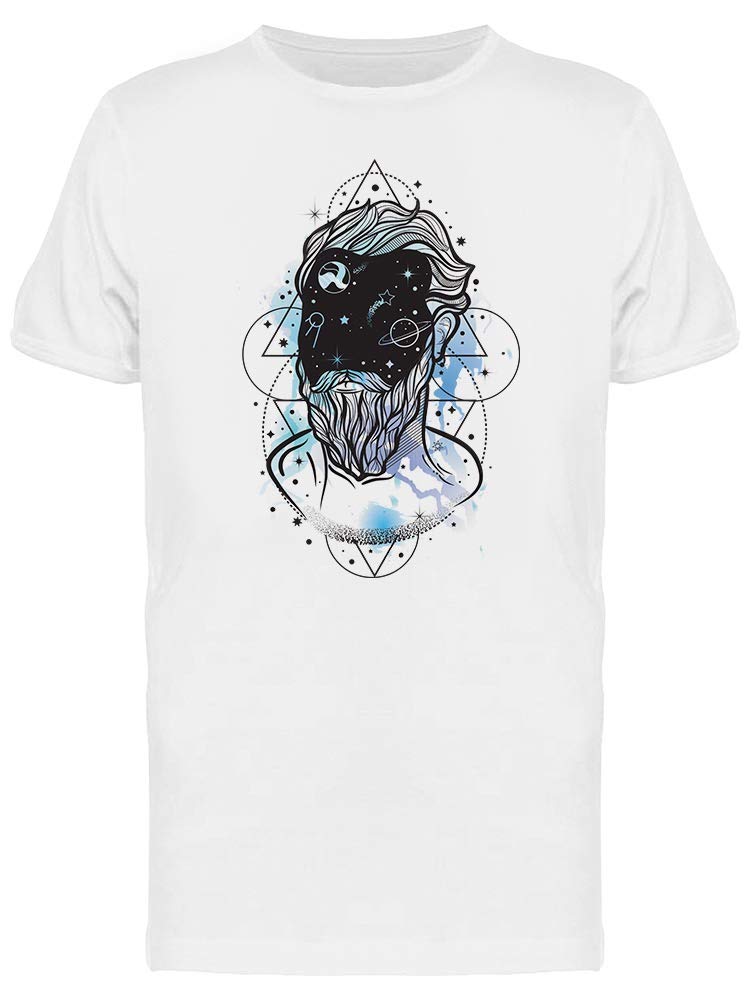 Smartprints Galaxy Graphic T-Shirt for Men - Space Themed Casual Tee - Perfect for Everyday Wear, Street Style & Gifts