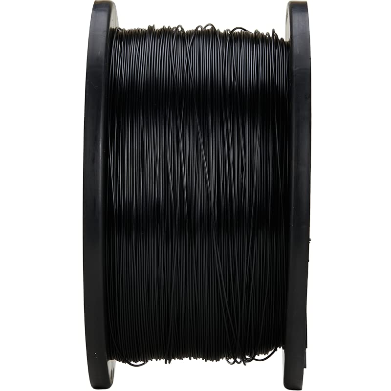Polymaker 5kg PETG Filament 1.75mm - High Strength Black PolyLite PETG 3D Printing Filament | Large Spool for Cost-Effective Big Projects | Perfect for Functional Prototypes, DIY Crafts & Industrial 3D Printing