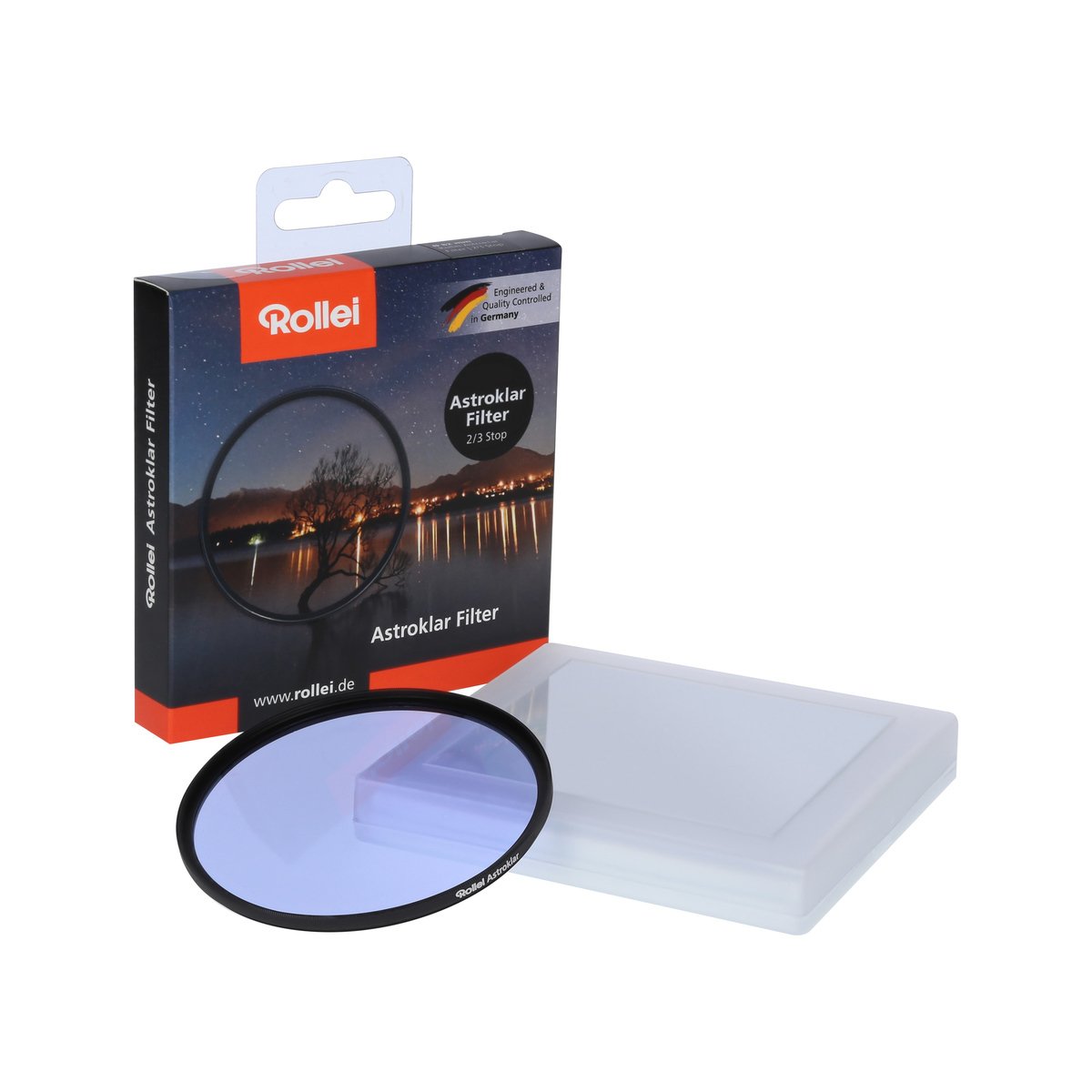 Rollei Astroklar 72mm Light Pollution Reduction Filter for Astrophotography & Night Photography - Enhance Star Visibility for Milky Way Shooting & Cityscape Nightscapes