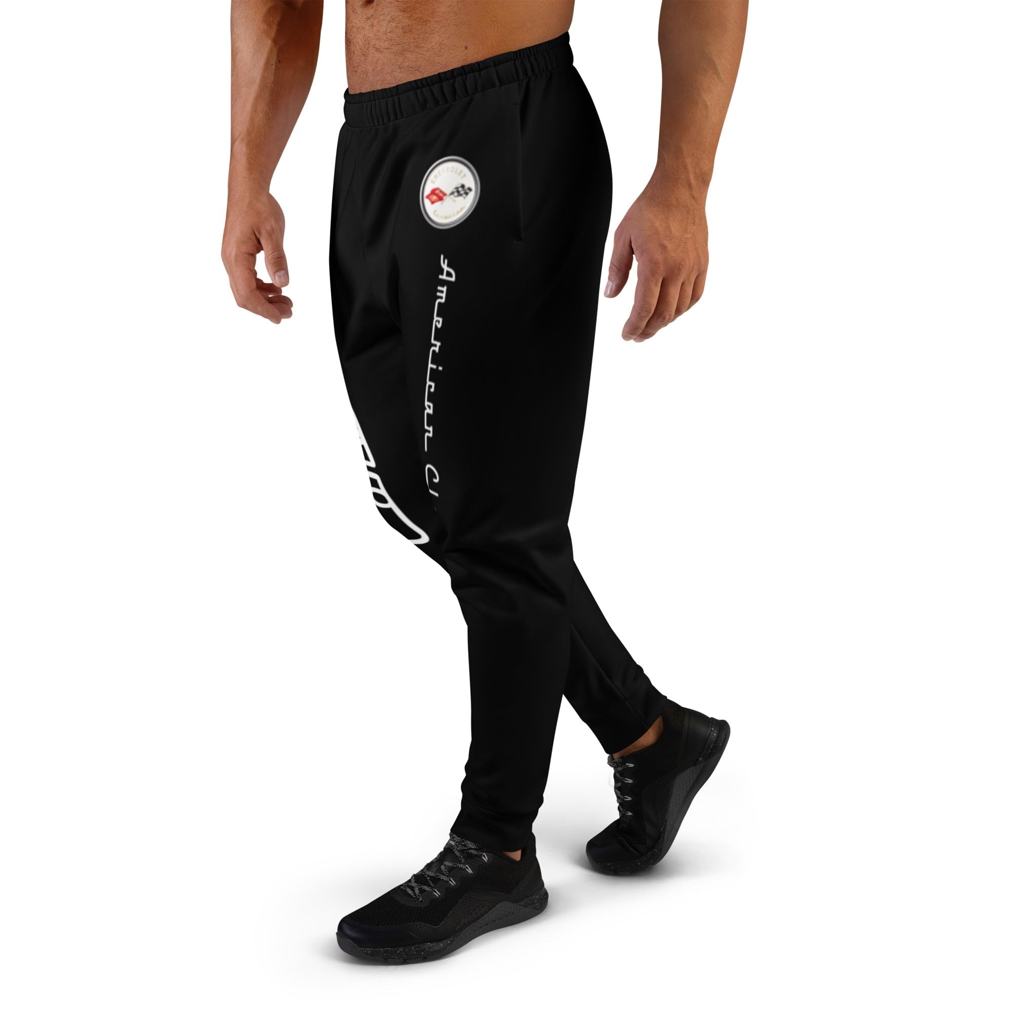 Corvette American Classic Men's Joggers Pants - Comfortable Year-Round Casual Wear for Men | SUNBELTGIFTS | Perfect for Gym, Lounge & Everyday Use
