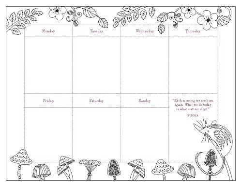 Mindfulness Weekly Planner - 52-Week Undated Organizer for Stress Relief & Productivity | Perfect for Work, School, and Personal Goal Tracking