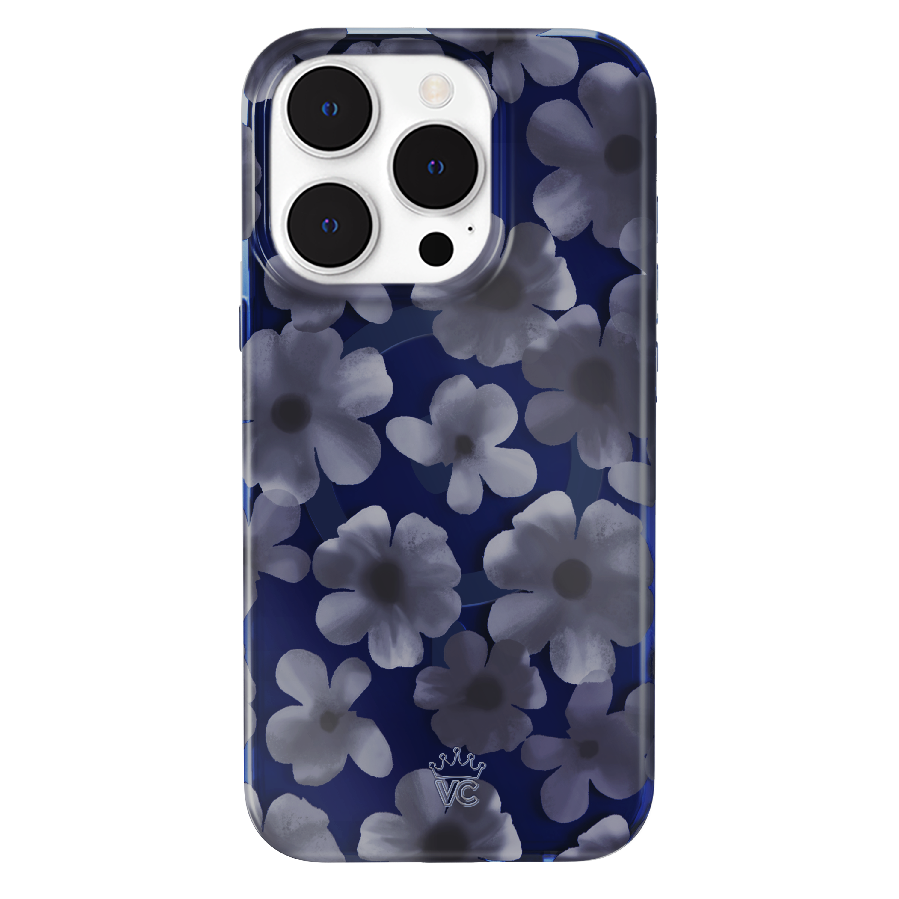 Midnight Blossom iPhone Case - Floral Design Protective Phone Cover for iPhone [Model Numbers] | Durable Slim Fit with Premium Print | Perfect for Everyday Use, Travel & Gift Giving