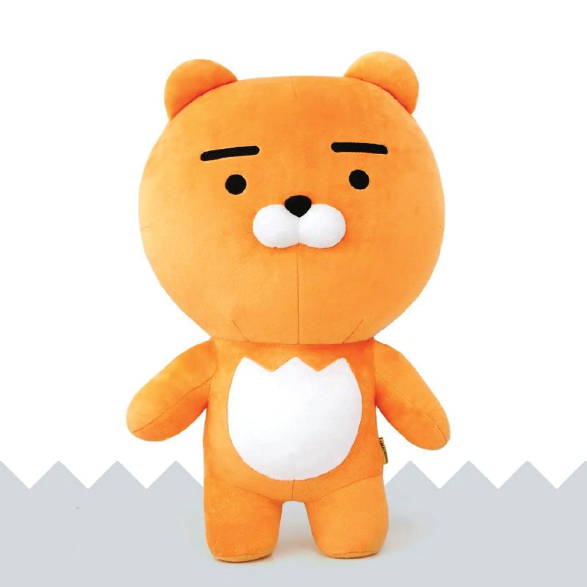 KAKAO FRIENDS 23 Inch Large Plush Doll (RYAN) - Cute Stuffed Animal Toy for Kids, Gift for K-Pop Fans, Home Decor & Bedroom Cuddling Companion
