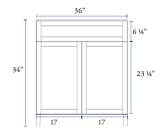 Narrow Oak Shaker