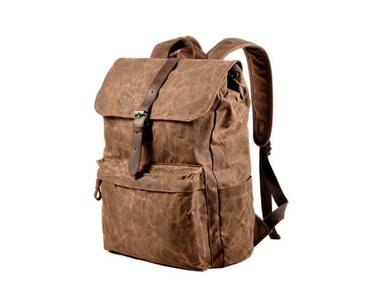 Durable Canvas Convertible Backpack Rucksack - Stylish & Versatile Travel Bag for Men & Women | Perfect for Hiking, Commuting & College Campus Use