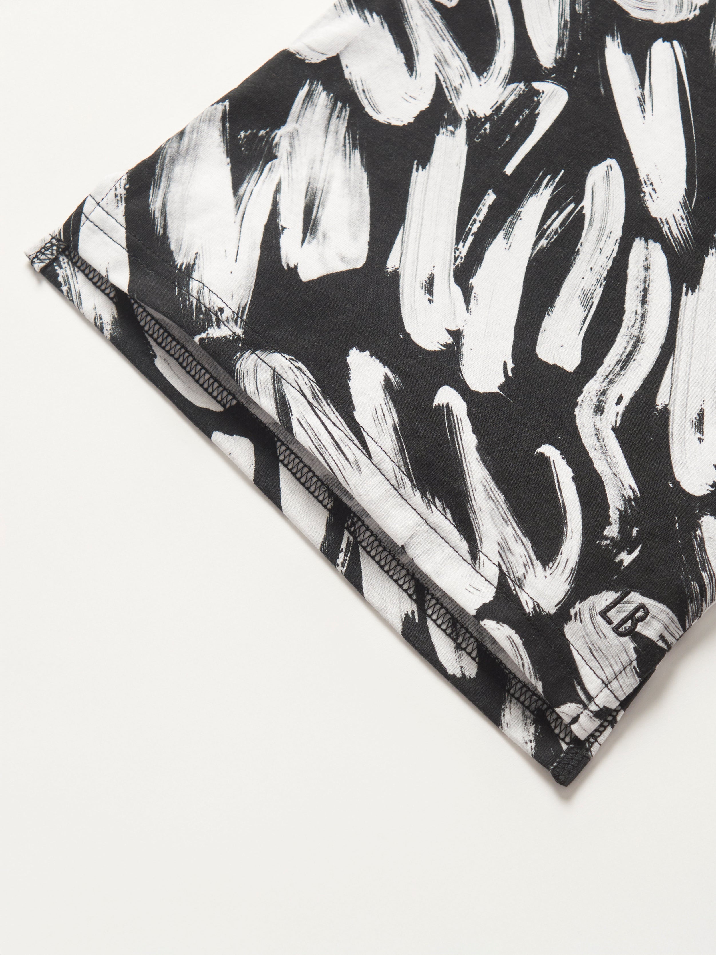 Brush Stroke Graphic T-Shirt for Men & Women - Soft Cotton Black Tee - Casual Wear & Street Style Outfit