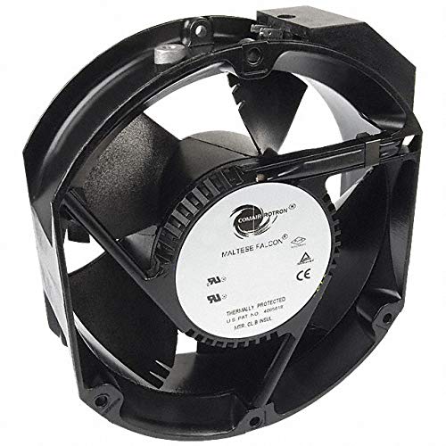 172x55mm 230V AC Axial Fan - MA77B3 Industrial Cooling Fan for HVAC, Electronics & Machinery (Pack of 1) | Model 19031844A