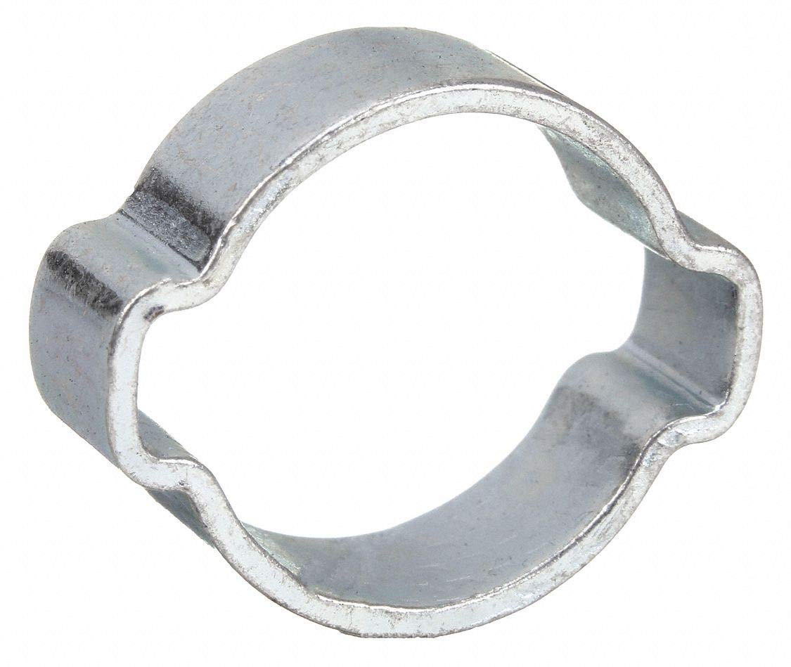 Oetiker 2-Ear Hose Clamp - Zinc Plated Steel Crimp Clamp (10100041-100) - Perfect for Automotive, Plumbing & Industrial Hose Connections