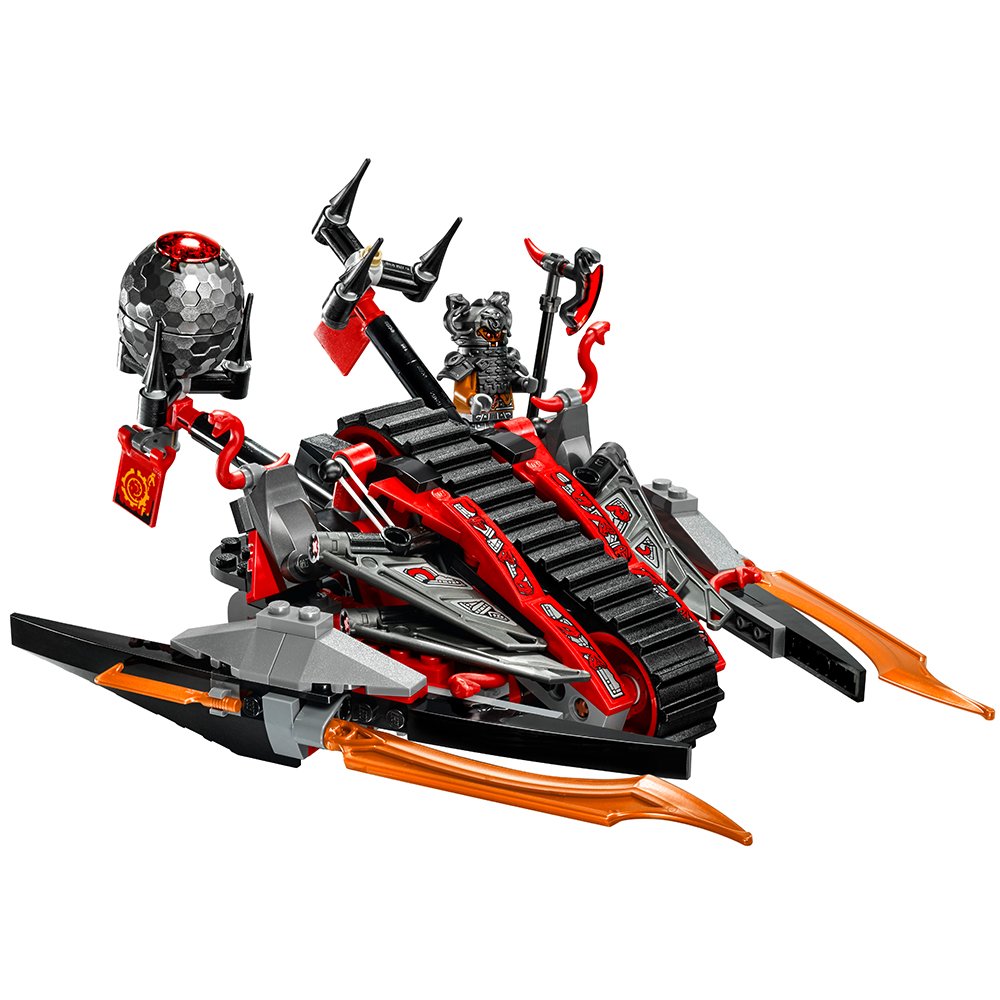 LEGO NINJAGO Vermillion Invader 70624 Building Set - Ninja Action Toy for Kids Ages 7-12 | Creative Play & Collectible Gift for Boys & Girls | Perfect for Birthday Parties & Role-Playing Adventures