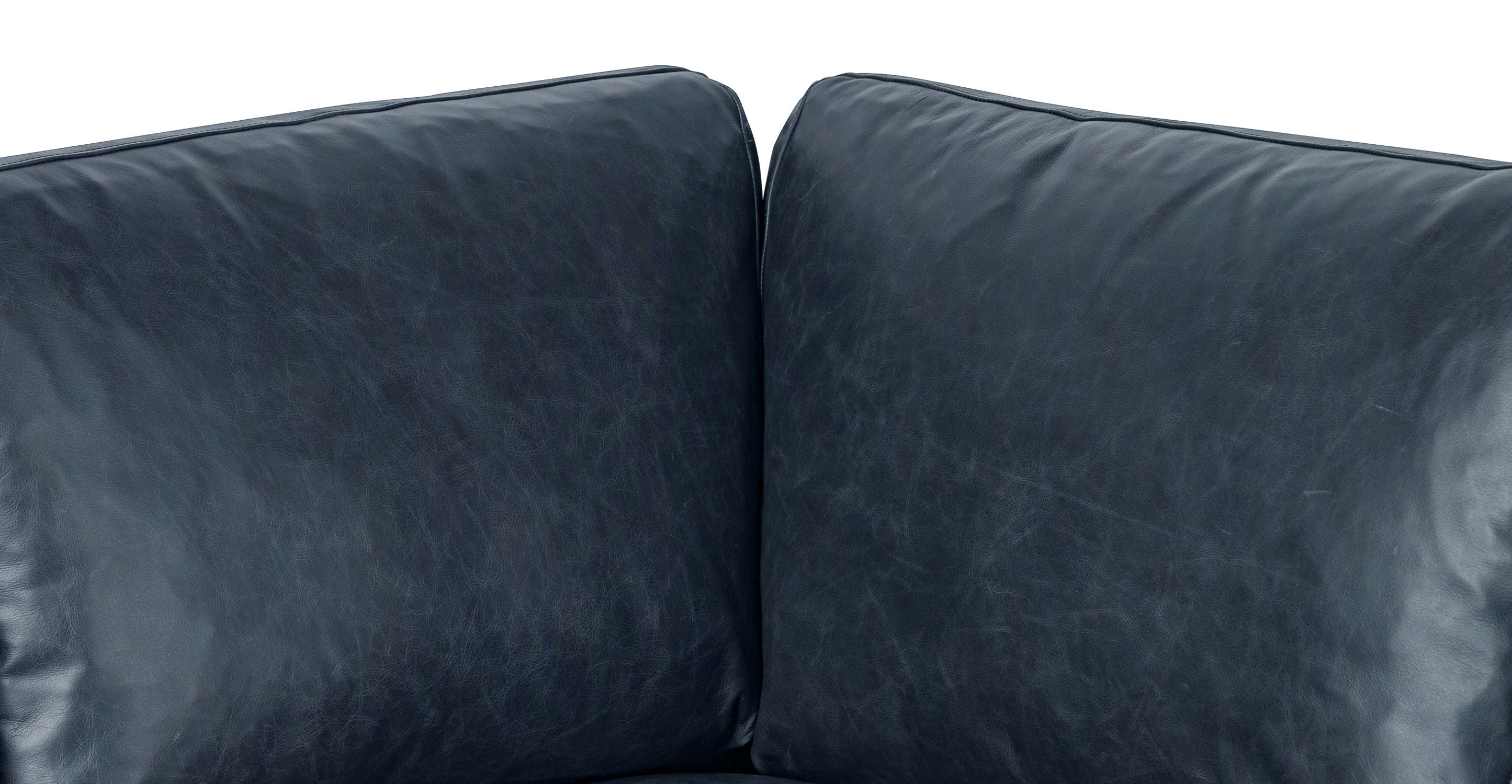 Luxury Napa Leather Corner Sectional Sofa - Modern L-Shaped Couch for Living Room, Home Theater & Office - Soft & Durable Genuine Leather Furniture