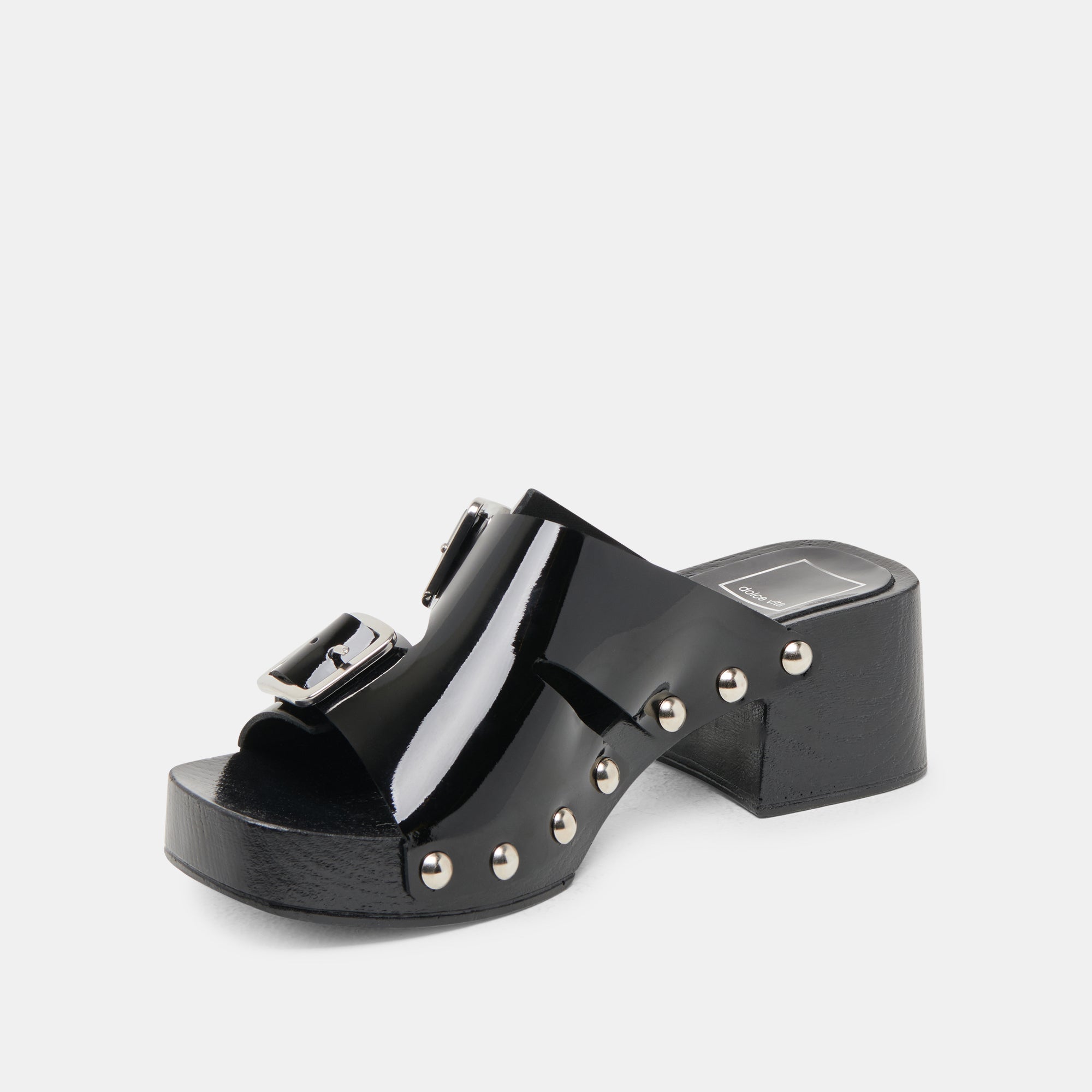 Black Leather Melody Heels - Stylish Women's High Heels for Parties, Weddings & Evening Events