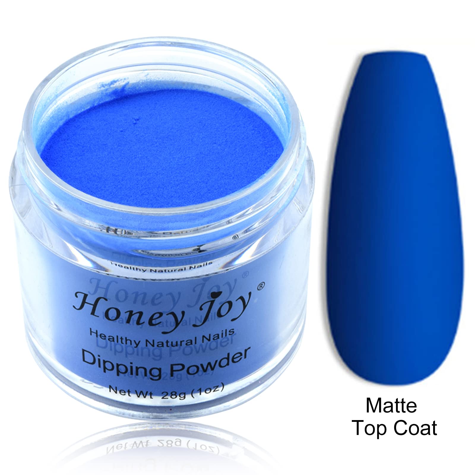 Royal Blue Dip Powder Nails Kit - Long-Lasting No UV Light Needed Dipping Nails, 28g/Box (ND064B-WD13) for Salon & Home Manicure, DIY Nail Art, Party & Special Occasions