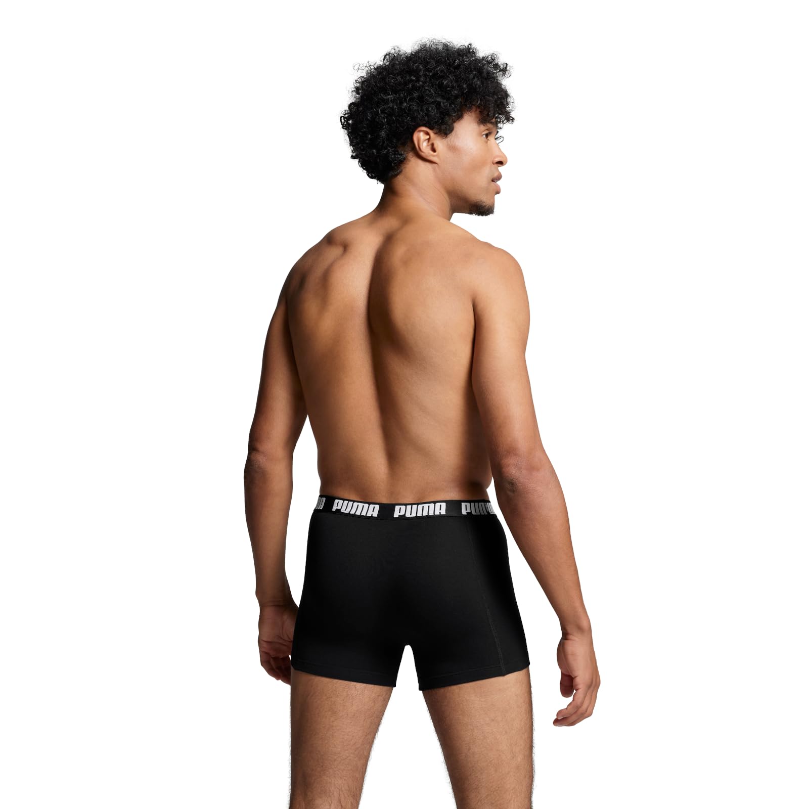 PUMA Men's Comfortable Cotton Boxer Briefs (3-Pack) - Soft Breathable Underwear for Everyday Wear, Workout & Lounge