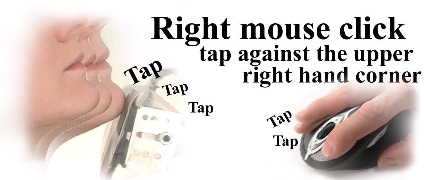 Hands Free Touchpad for Computer Control - Swipe with Chin, Assistive Device for Disabled (ETP001HFT) - Ideal for Mobility-Impaired Users & Hands-Free Computing
