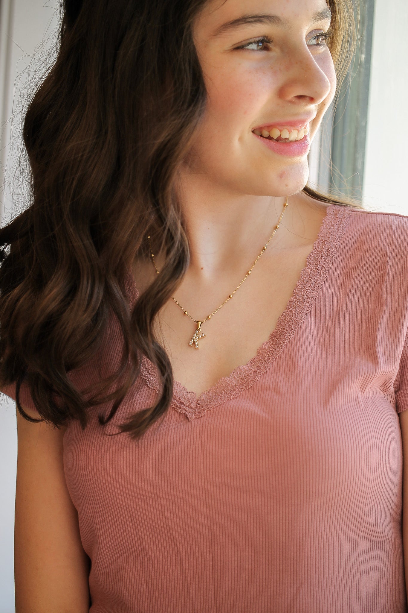 Personalized Pearl Initial Necklace - Elegant Monogram Jewelry Gift for Women - Perfect for Birthdays, Anniversaries & Special Occasions