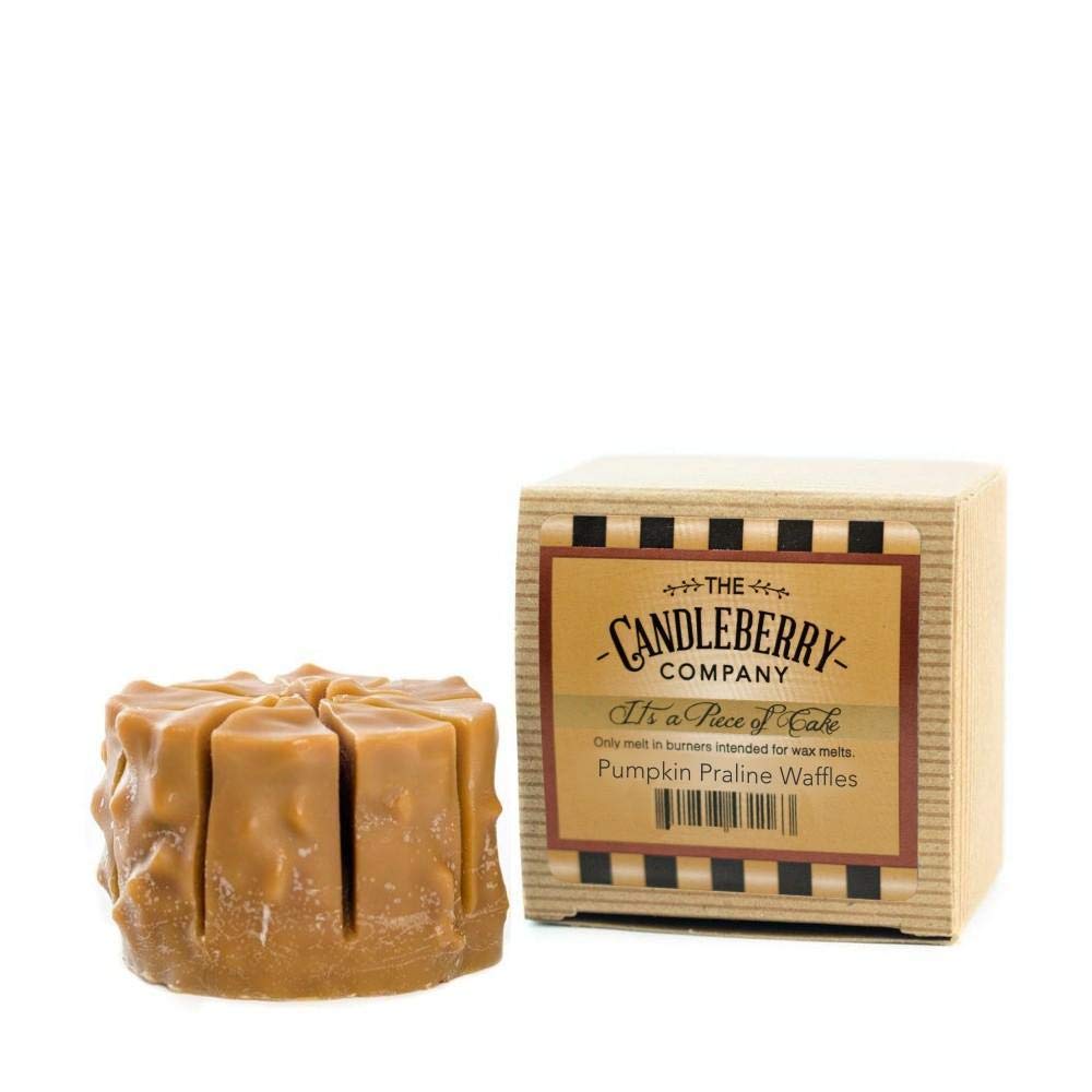 Premium Candleberry Scented Wax Melts for Candle Warmers - Pumpkin Praline Waffles Fragrance | Long-Lasting Aromatherapy Wax Melts | Perfect for Home, Office & Relaxation | Cake-Style Simmering Tart Melts