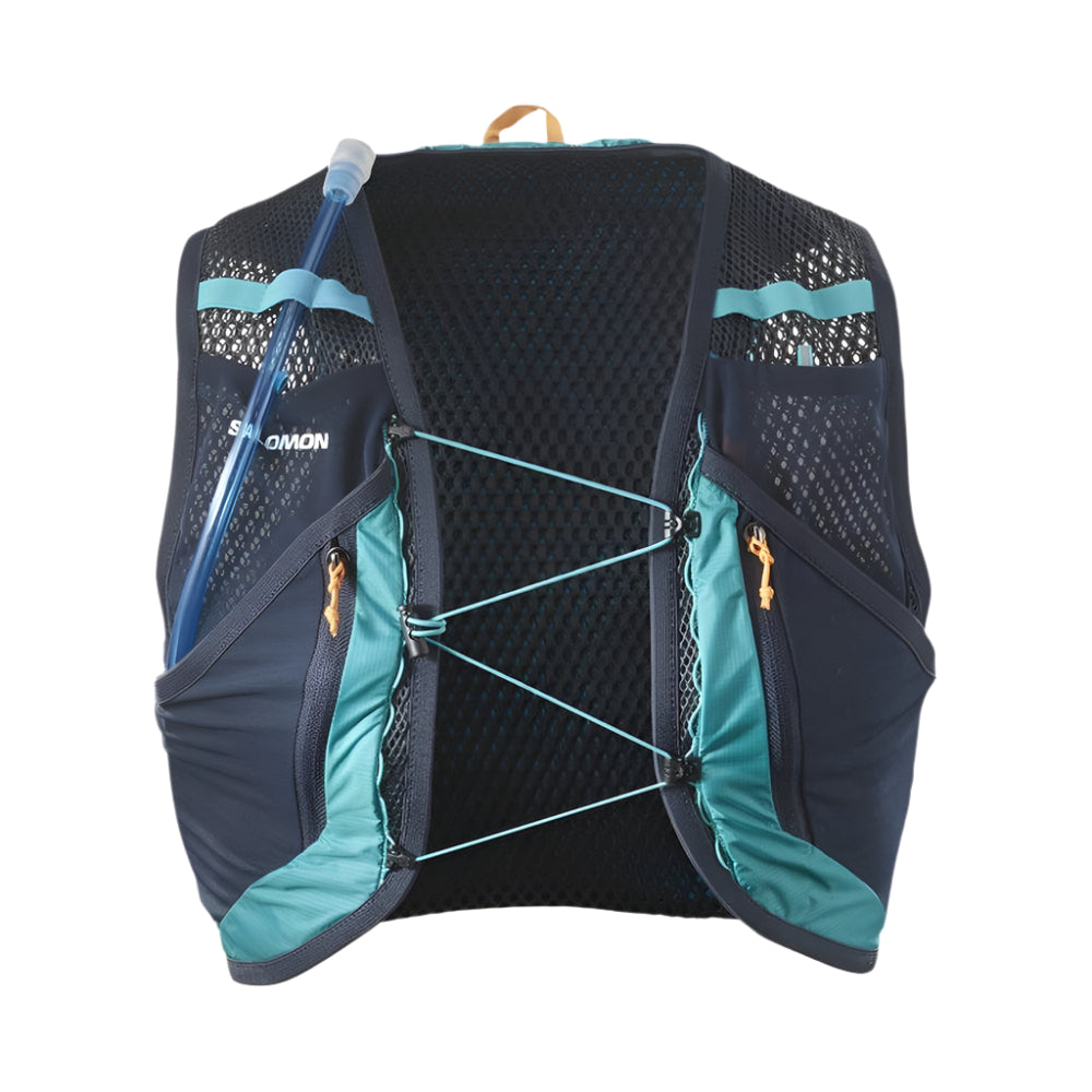 Salomon Active Skin 12 Hydration Vest - Lightweight Running Backpack with Water Reservoir for Trail Running, Hiking & Outdoor Adventures (Model LC2205000)