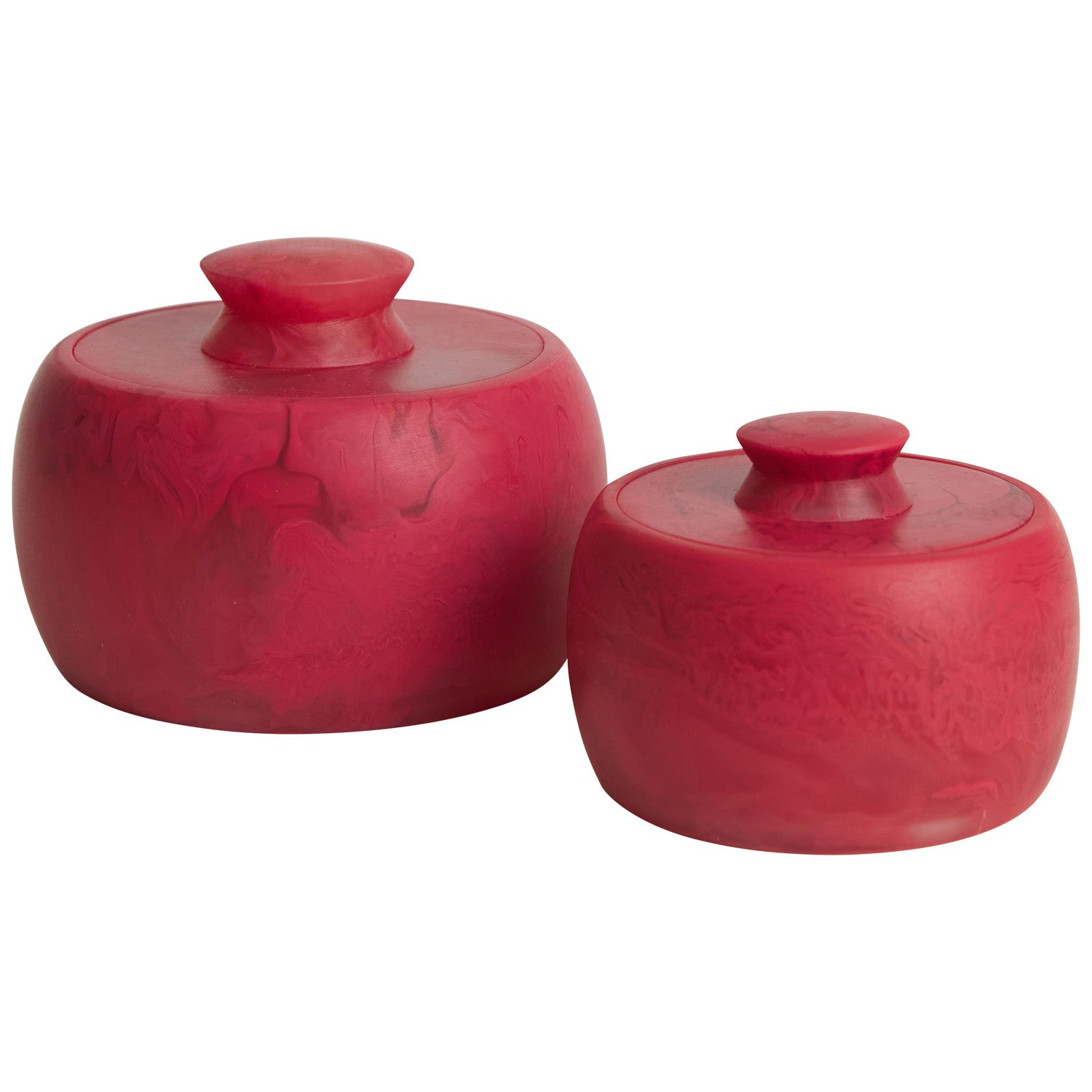 Kannan Mini Canister - Airtight Food Storage Container for Kitchen, Pantry & Office - Perfect for Storing Coffee, Tea, Sugar, Flour & Spices (Raspberry Red) - Ideal for Home, Camping & Travel Organization