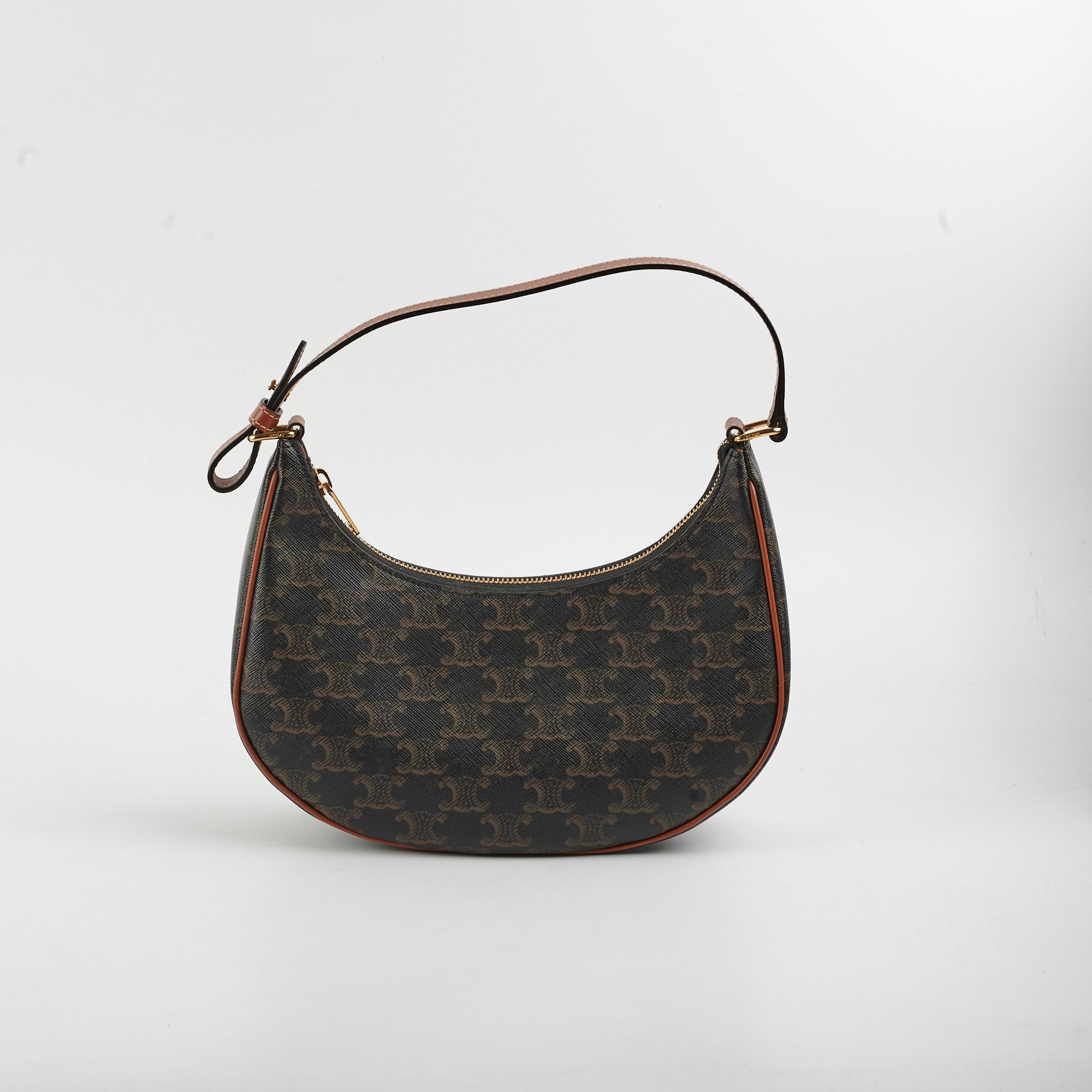 Celine Ava Triomphe Medium Canvas Crossbody Bag - Luxury Designer Handbag for Women | Perfect for Work, Travel & Everyday Use