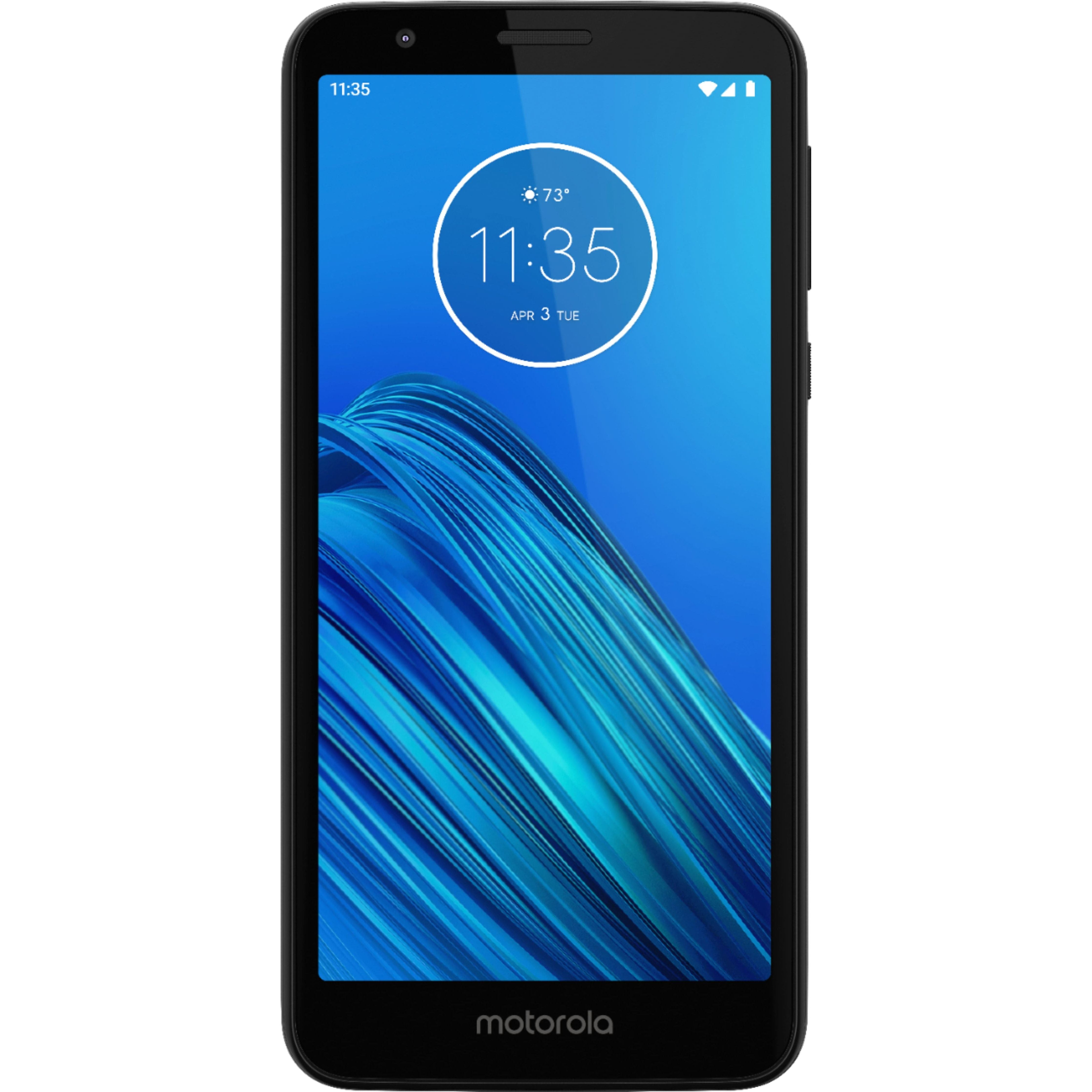 Motorola Moto E6 Smartphone 16GB Starry Black - Unlocked for Boost Mobile | Fast Performance, Long Battery Life | Perfect for Work, Travel & Everyday Use