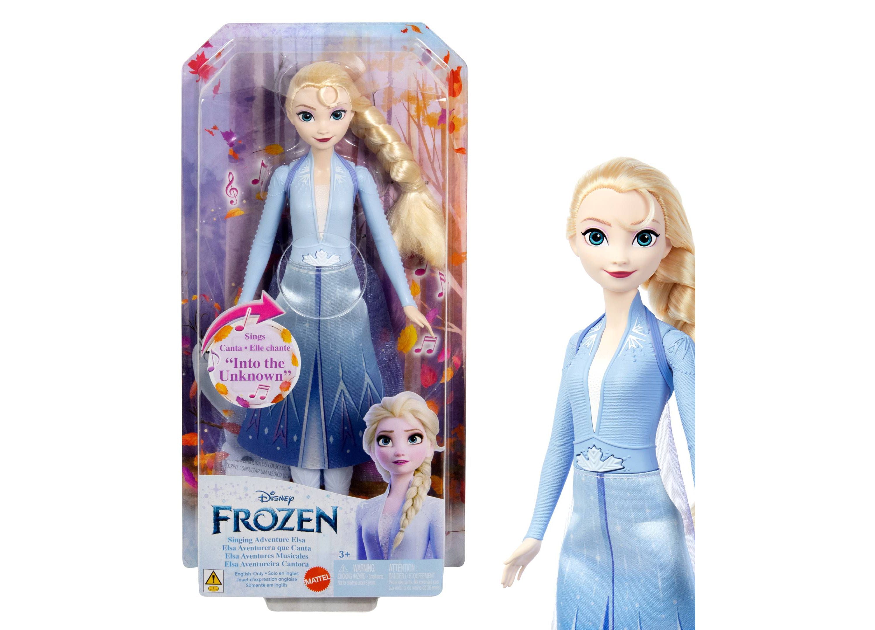 Disney Princess Frozen Singing Adventure Elsa Doll - Interactive Musical Toy for Kids, Perfect for Birthday Gifts & Christmas Presents | Sing Along & Role Play Fun