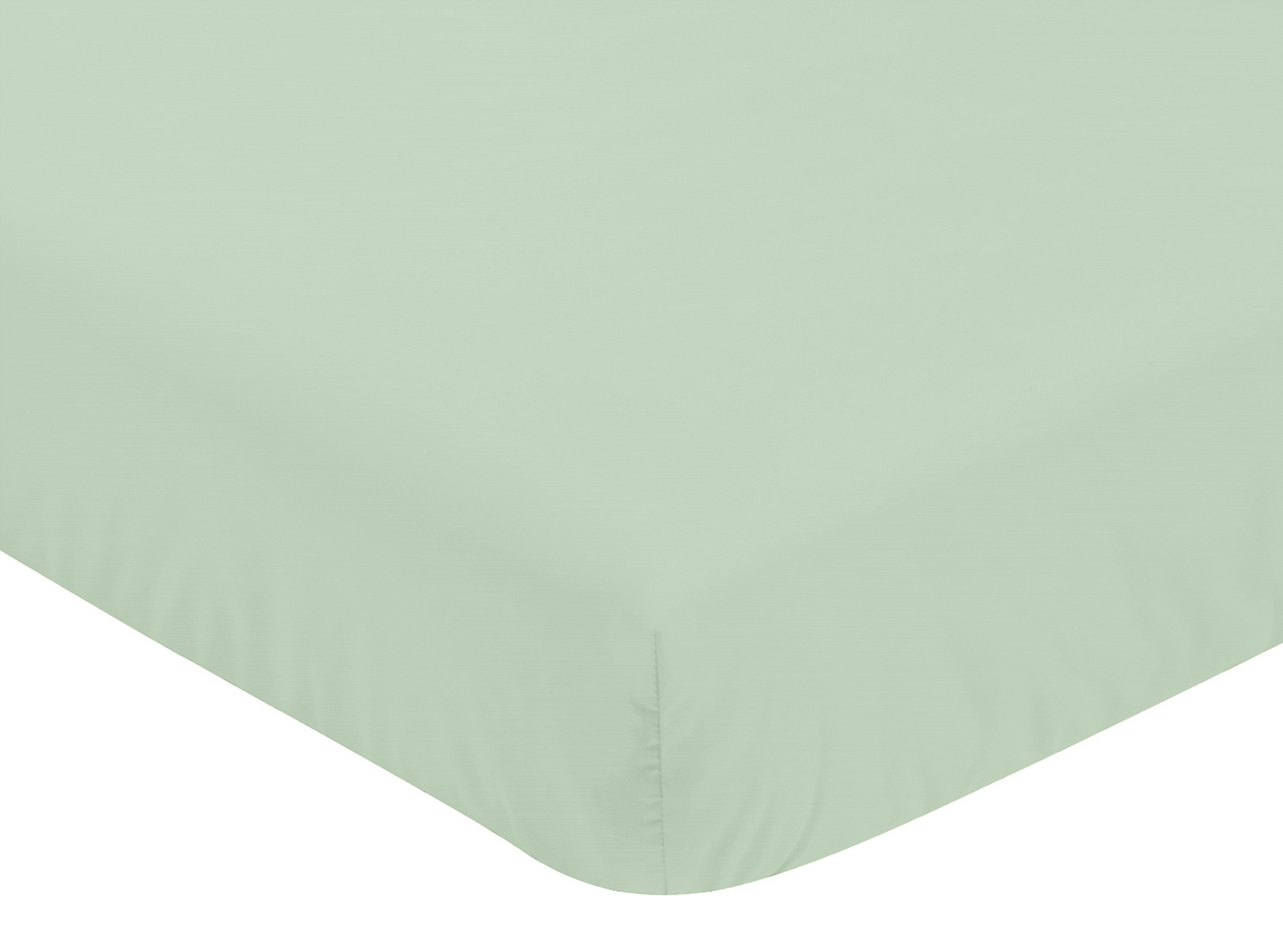Sweet Jojo Designs Navy Blue, Mint & Grey Woodsy Deer Boys Baby Bedding 4-Piece Crib Set - Soft Nursery Bedding for Boys, Perfect for Cribs, Toddler Beds & Baby Showers