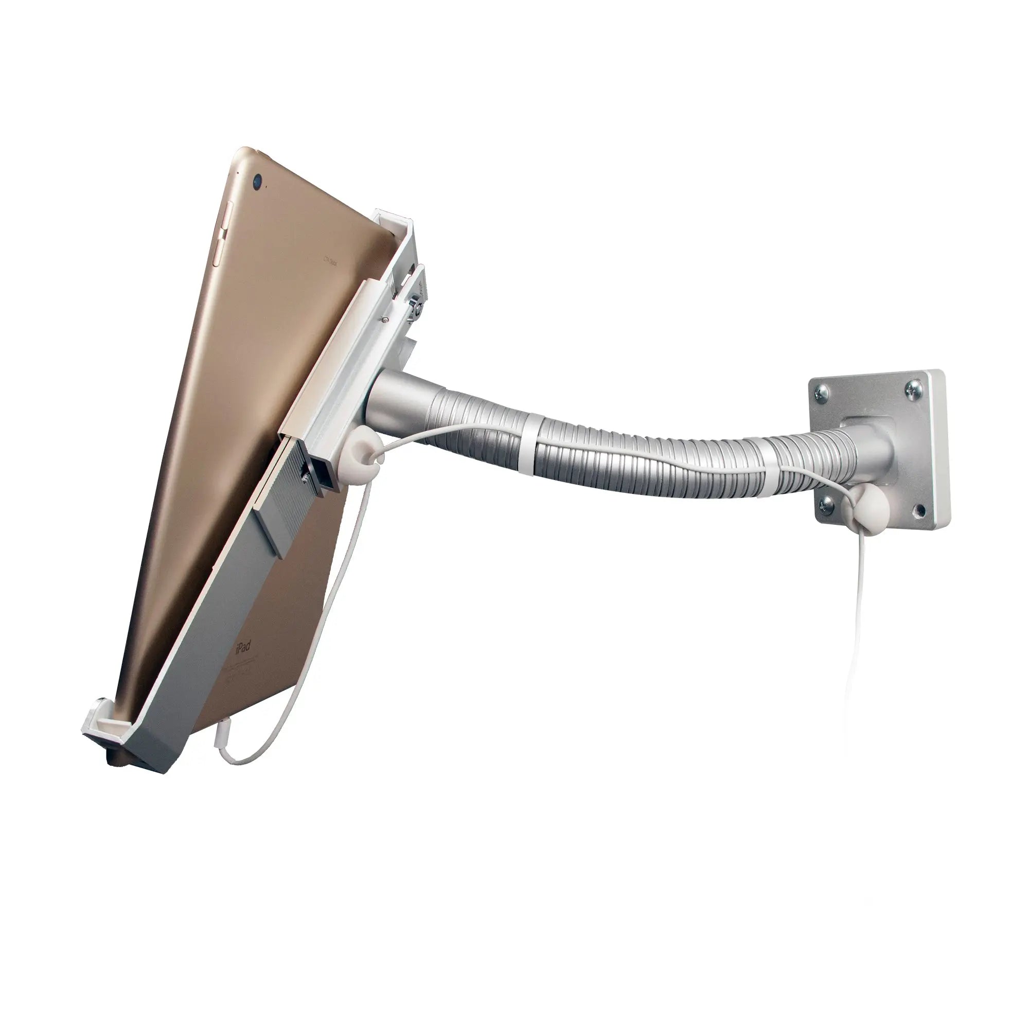 Secure Adjustable Gooseneck Mount for Smartphones & Tablets - Perfect for Home Office, Video Calls, and Hands-Free Viewing
