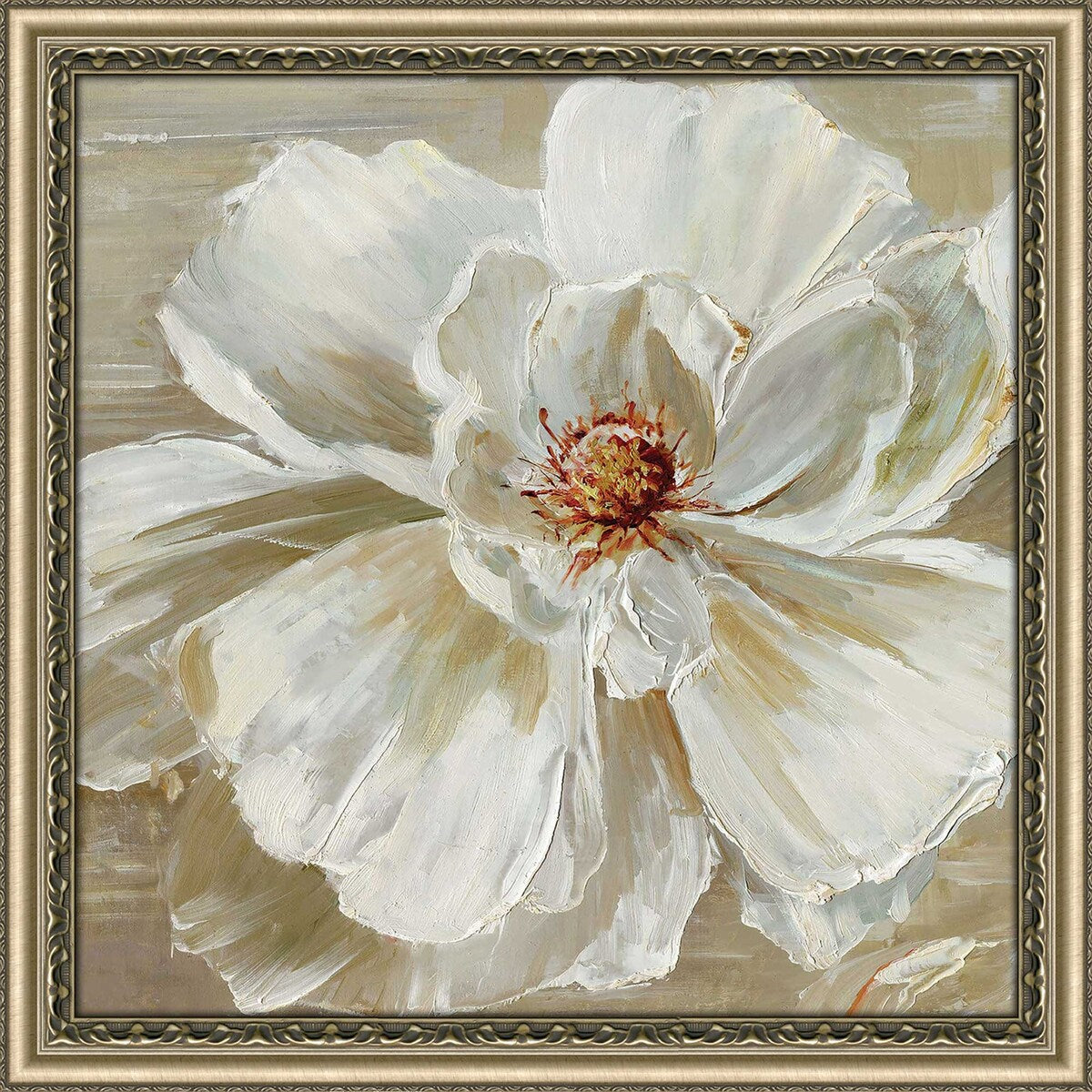 Bloomin' Beauty Floral Print Acrylic Wall Art - Elegant Home Decor for Living Room, Bedroom & Office