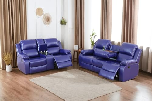 A-blue Leather