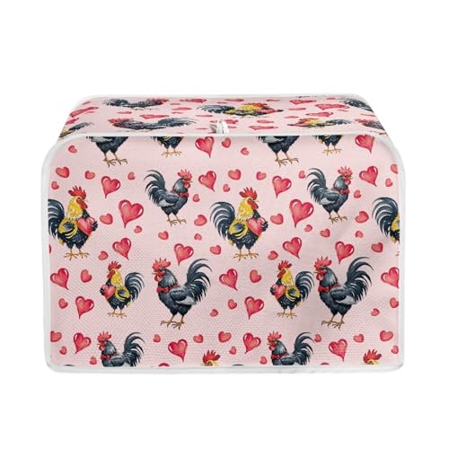 Rooster Love Heart