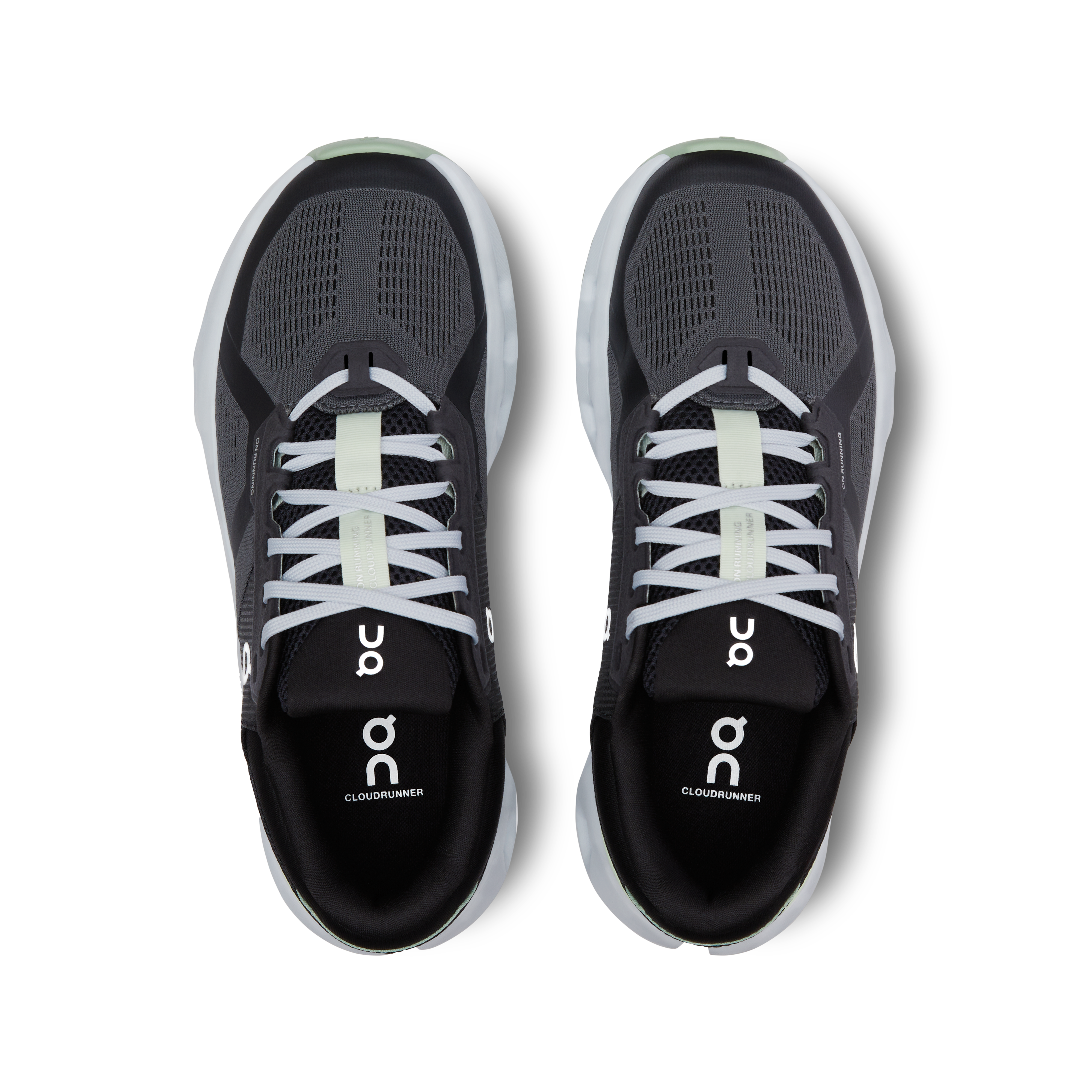 On Running Women's Cloudrunner 2 Running Shoes - Lightweight & Breathable for Women (Shadow/Lima) - Perfect for Jogging, Gym Workouts & Daily Walking