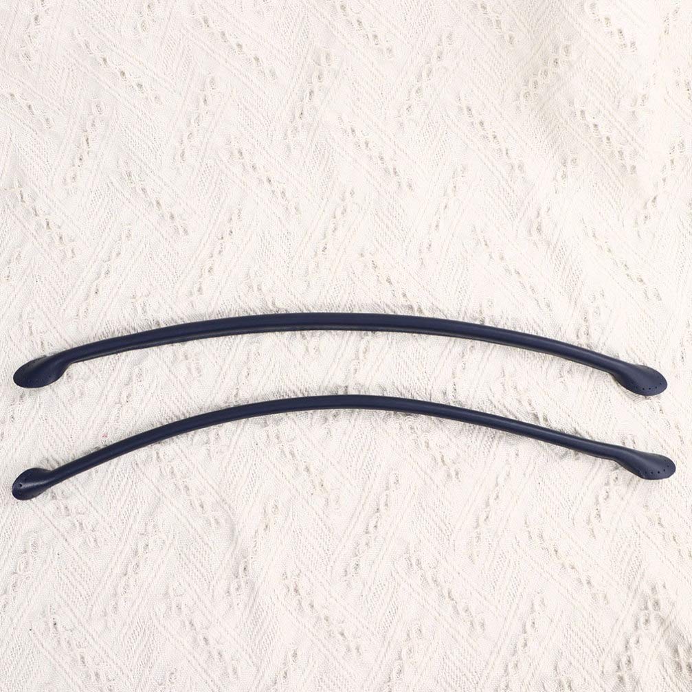 1 Pair Genuine Leather Bag Handles - Replacement Handbag Straps for Tote Bags, DIY Purse Strap Upgrade | Perfect for Handbag Repair, Custom Bag Making & Accessory Replacement