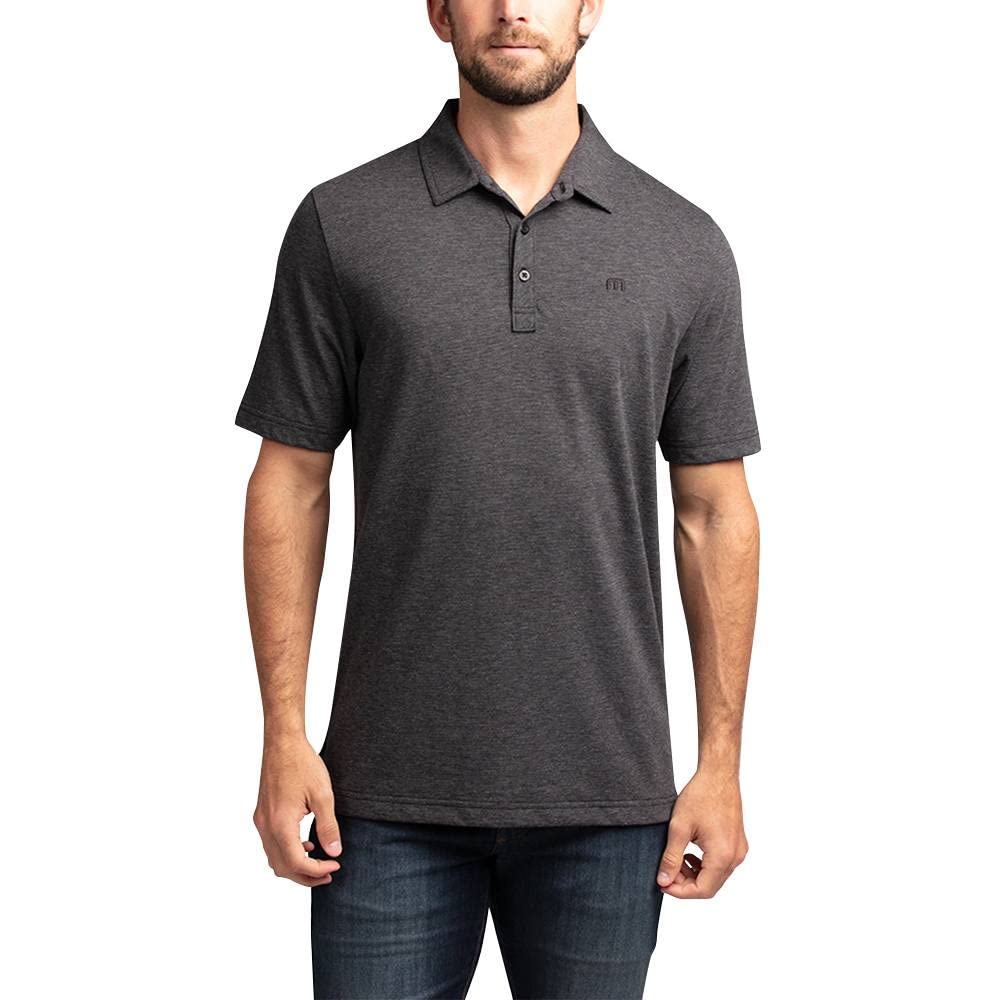 TravisMathew Men's The Zinna Polo Shirt - Moisture-Wicking Performance Golf & Casual Wear for Men | Perfect for Golf, Office, and Weekend Outings