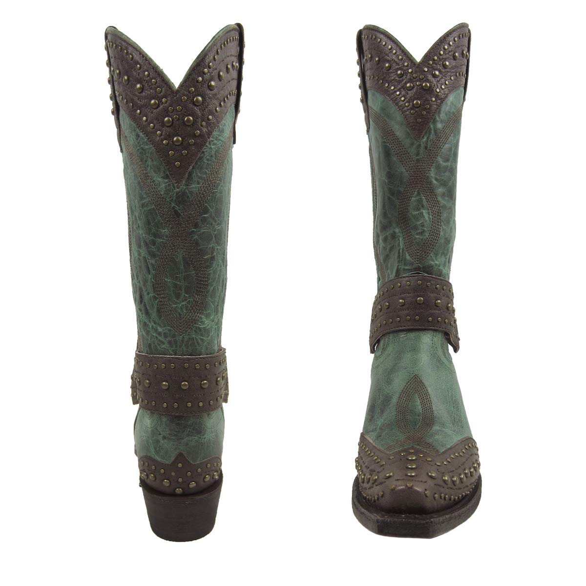 Women's Western Cowgirl Boots U6000-01 - Comfortable Ankle Boots for Country Dancing, Rodeo & Casual Wear