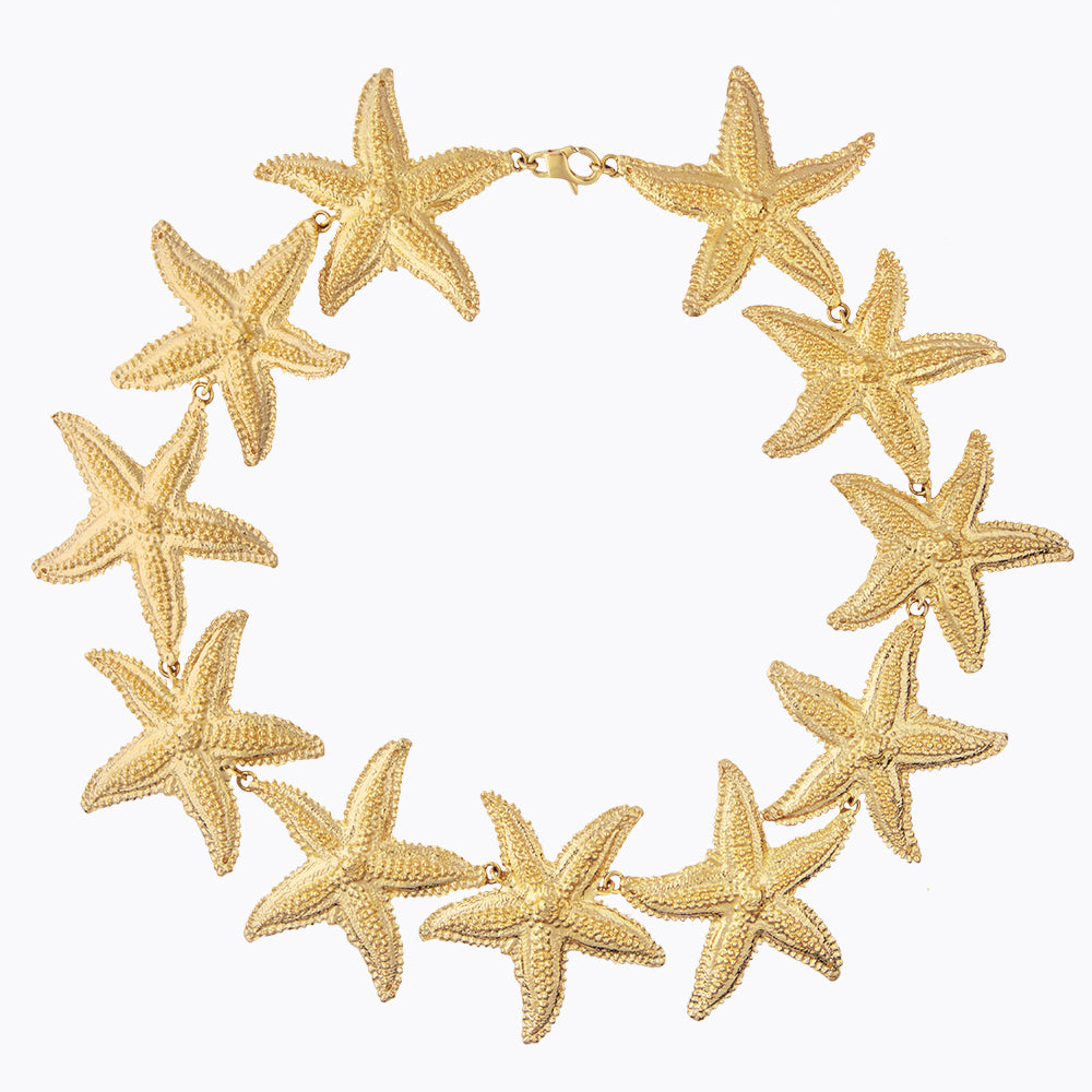 Grande Sea Star Necklace - Elegant Starfish Pendant for Women | Perfect for Beach Vacations, Summer Outfits & Gift Giving