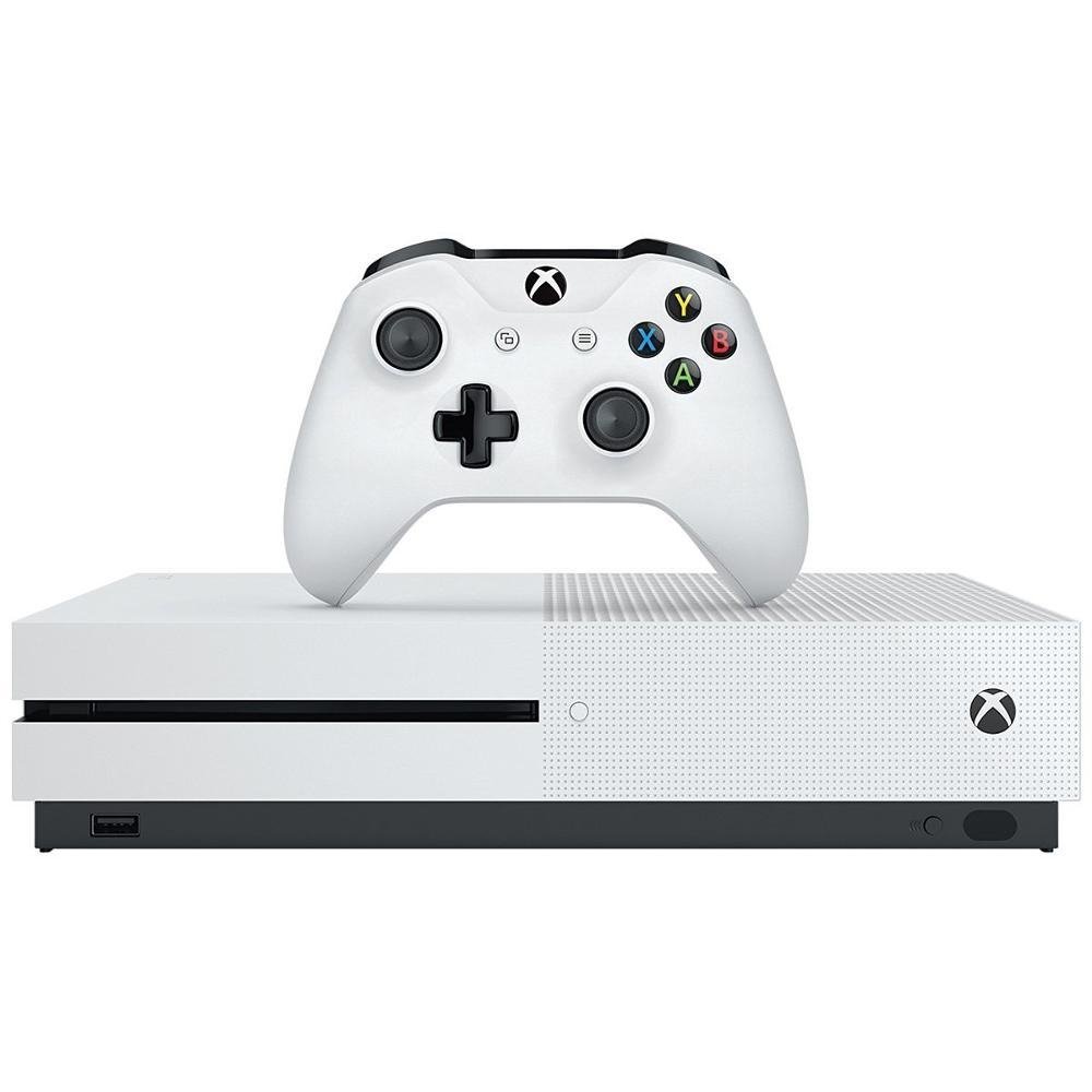 Refurbished Xbox One S 500GB Gaming Console - Certified Pre-Owned | HD Streaming, 4K Blu-ray & HDR | Perfect for Family Game Nights & Home Entertainment