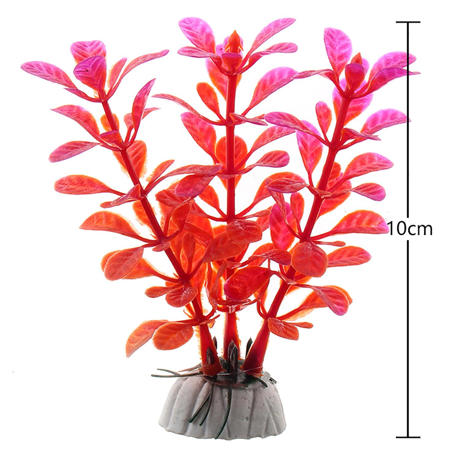12pcs Artificial Aquarium Plants - Lifelike Fish Tank Decor for Home & Office