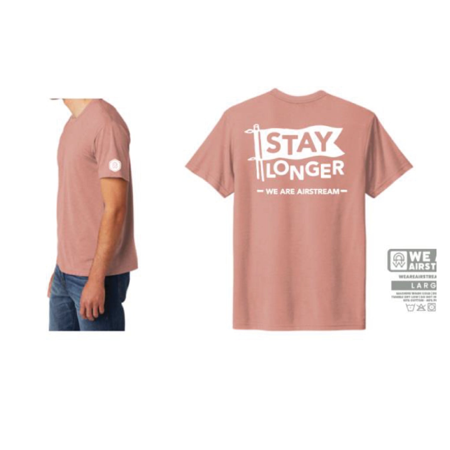 Stay Longer Graphic T-Shirt for Men & Women - Soft Cotton Comfort Tee - Perfect for Casual Wear, Travel, and Everyday Outfits