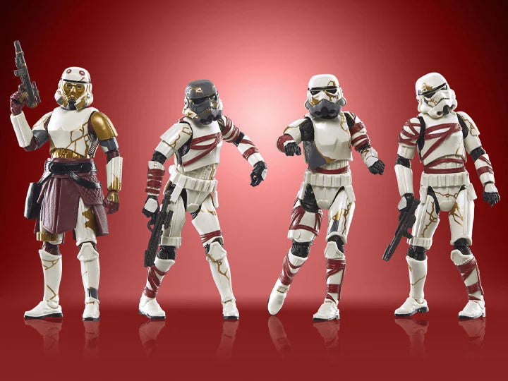 Star Wars Vintage Collection Captain Enoch & Thrawn's Night Troopers 4-Pack Action Figures - Perfect for Collectors, Display & Role-Playing Scenes