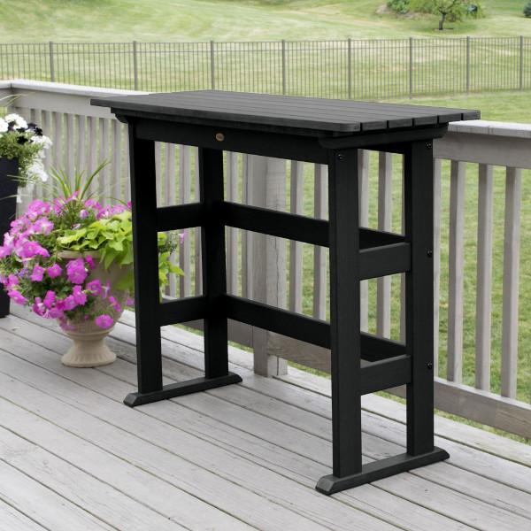 Lehigh Bar Height Balcony Table - Outdoor Bistro Table for Small Spaces, Patio, Deck & Balcony - Perfect for Coffee, Drinks & Dining Al Fresco