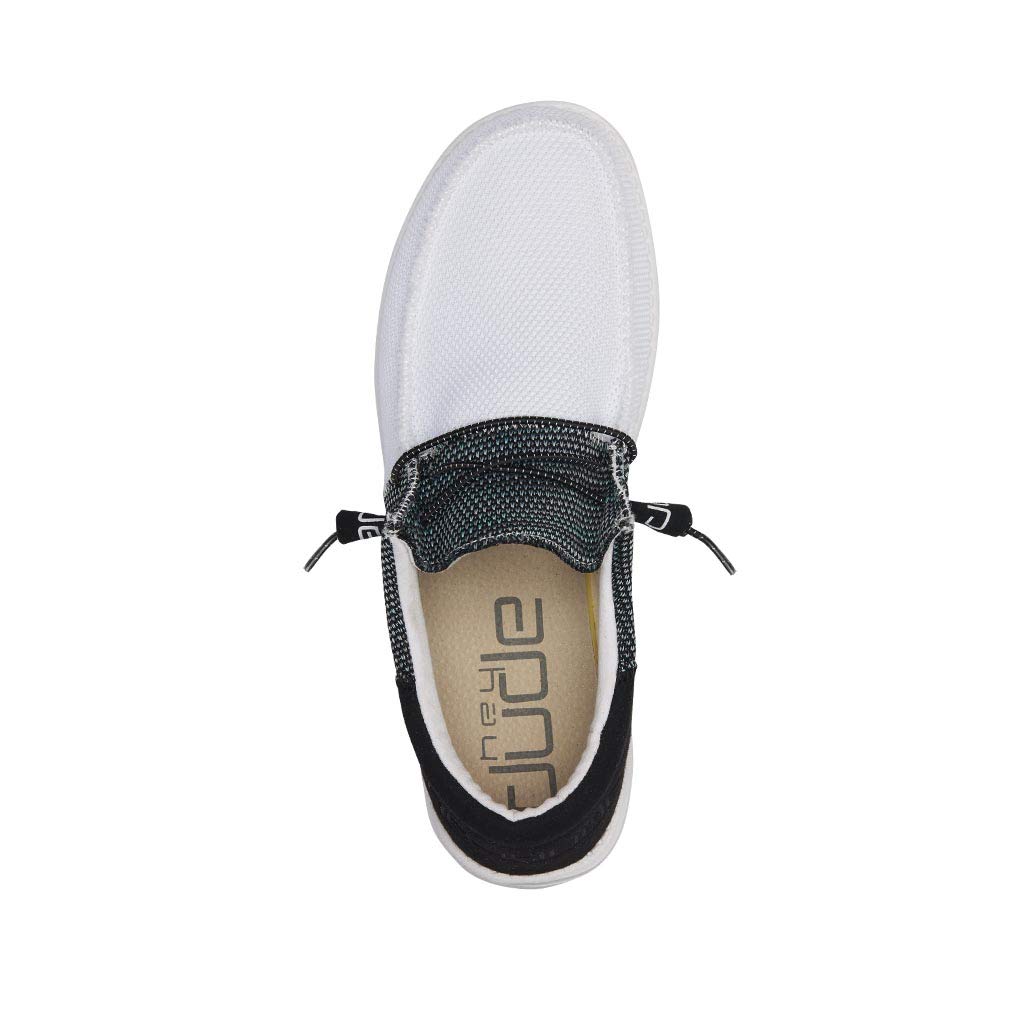 Hey Dude Men's Wally Lace-Up Loafers - Comfortable Lightweight Casual Shoes for Men | Perfect for Walking, Travel & Everyday Wear