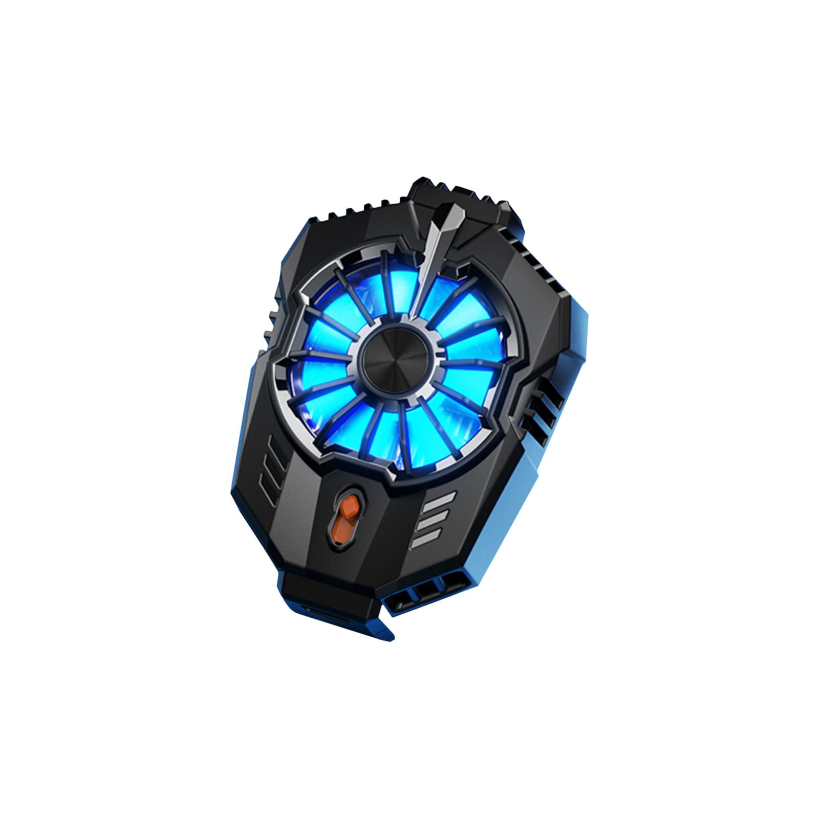 Amikadom Semiconductor Phone Cooler - Dual Speed Portable Heatsink for 2.68-3.5in Smartphones | Gaming & Video Streaming Accessory | Prevent Overheating During Extended Use