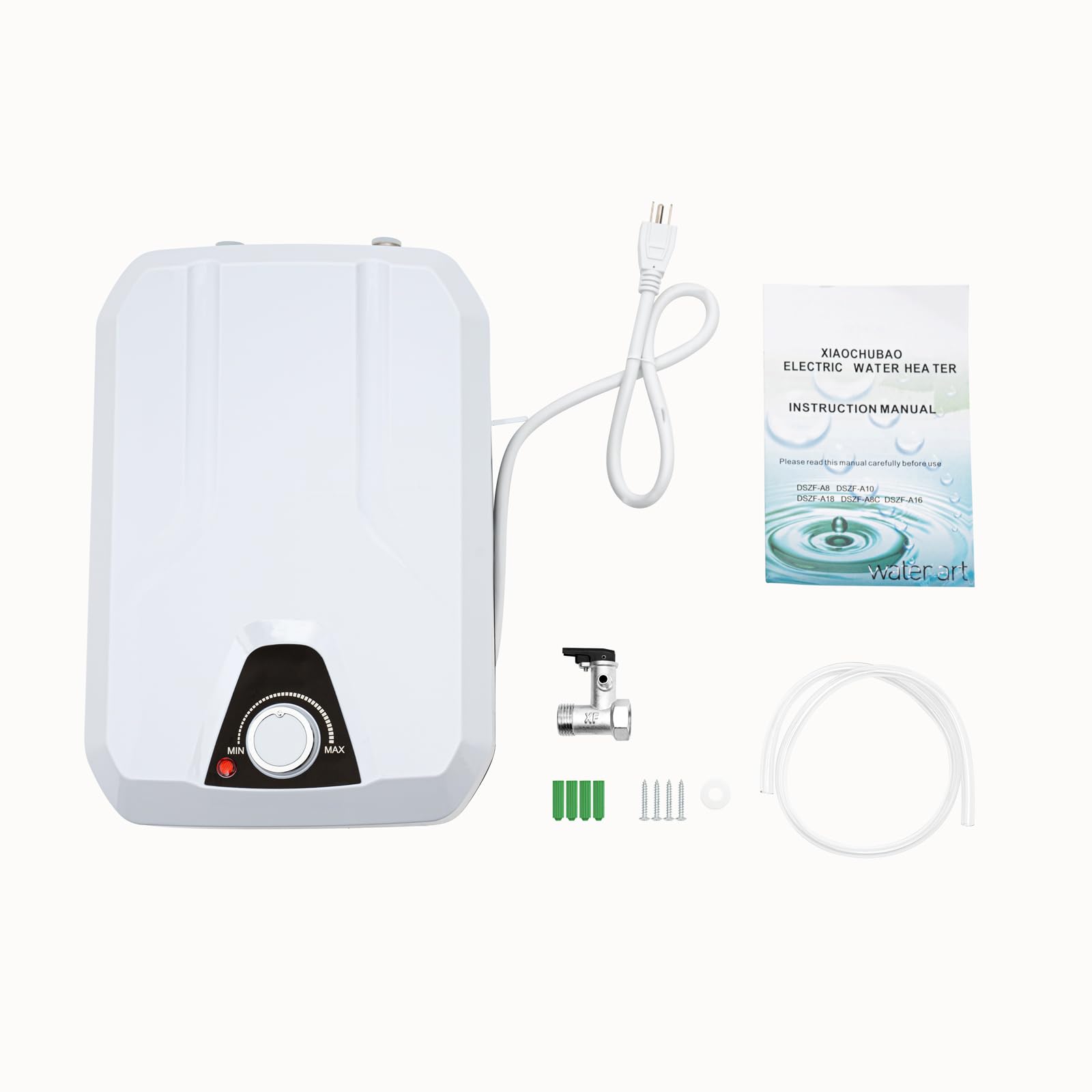 YIYIBYUS 1500W Electric Water Heater for Shower, Kitchen & Bathroom - Instant Hot Water Heater 110V for Home, Hotel & Household Use - Perfect for Bathing, Washing Dishes & Hand Washing
