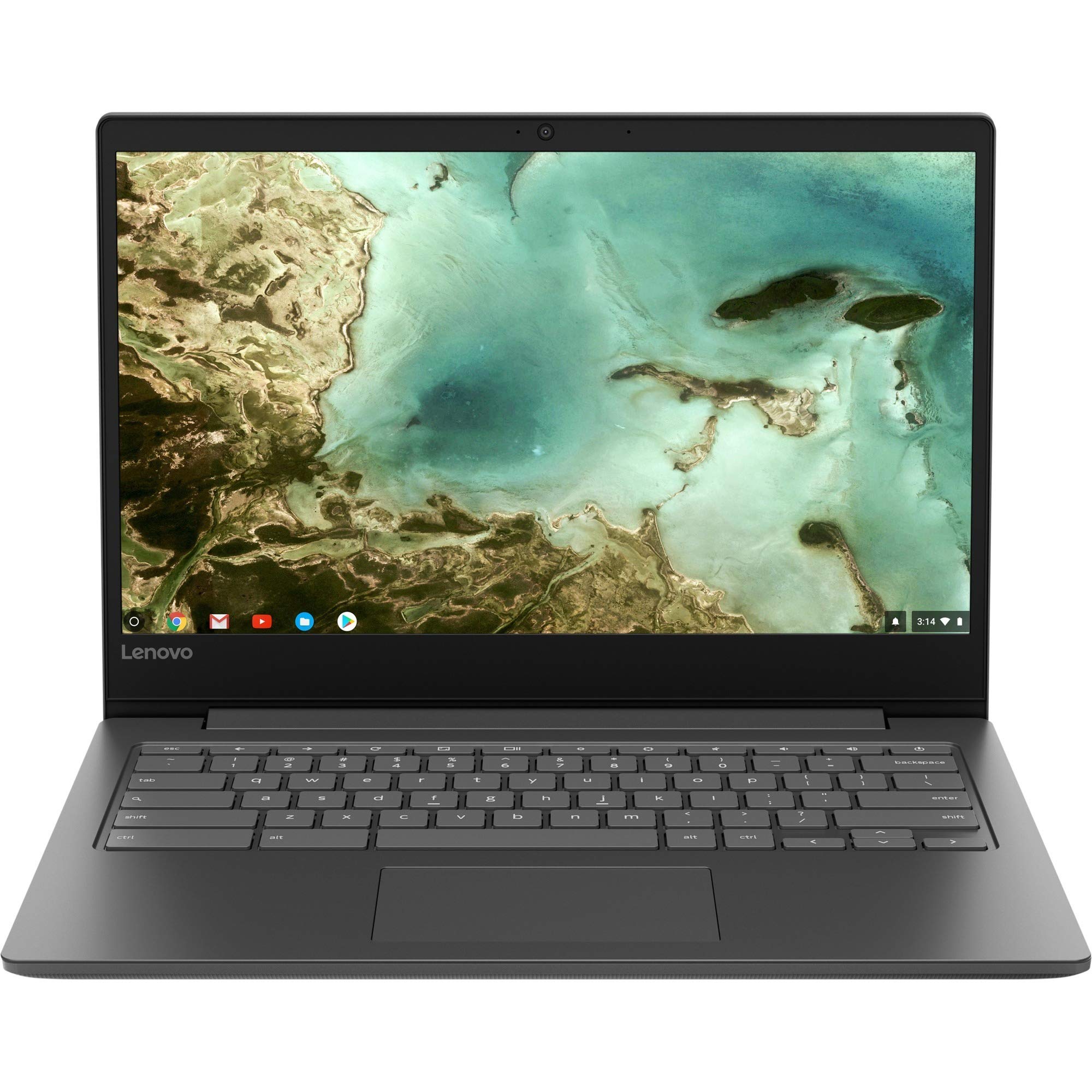 Lenovo Chromebook S330 Laptop 14 Inch FHD 1920x1080 Display - MediaTek MT8173C Processor, 4GB RAM, 64GB Storage - Chrome OS Laptop with Webcam & USB Type-C - Perfect for Online Learning, Remote Work & Home Office Use