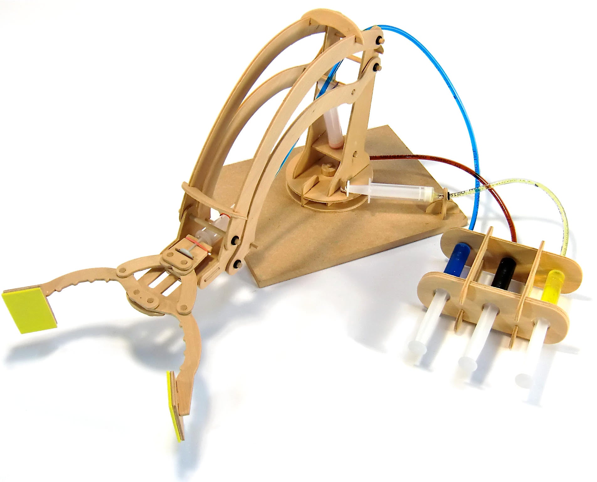 Hydraulic Robotic Arm Kit - DIY STEM Educational Toy for Kids & Adults | Perfect for Science Projects, Engineering Learning & Home Automation Experiments